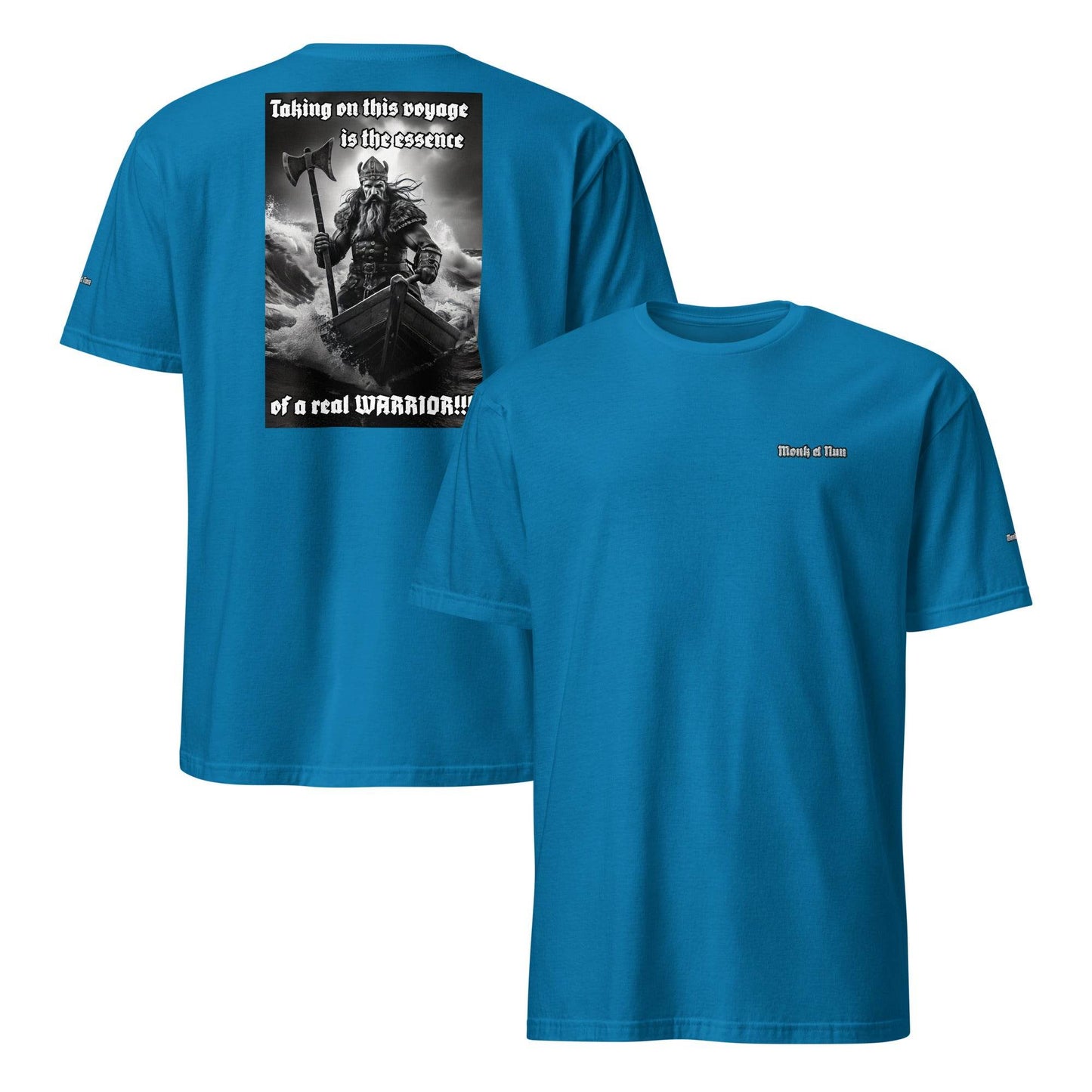 Unisex Short Sleeve 100% ring-spun cotton t-Shirt Design #12 - Monk&Nun UnisexClothing