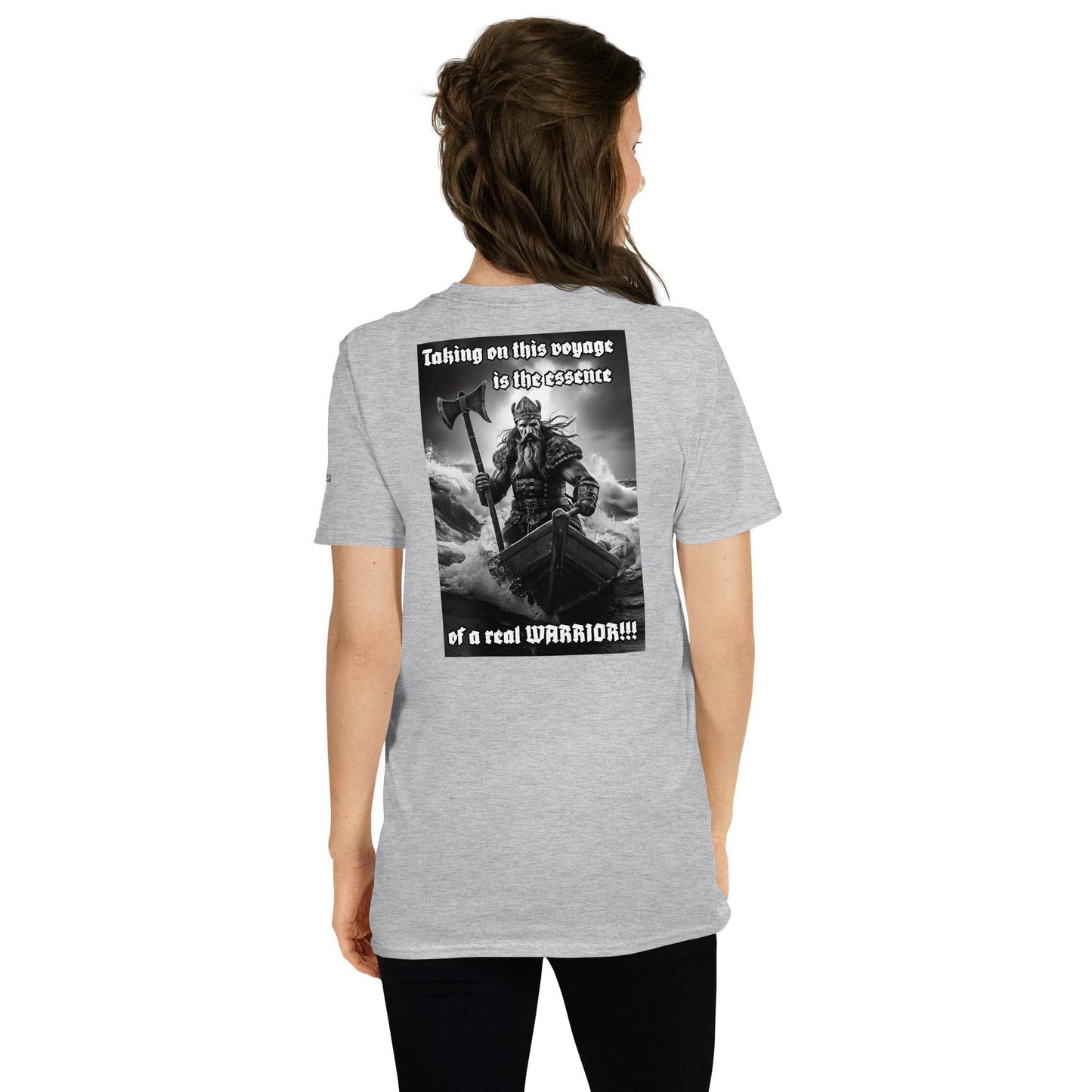 Unisex Short Sleeve 100% ring-spun cotton t-Shirt Design #12 - Monk&Nun UnisexClothing