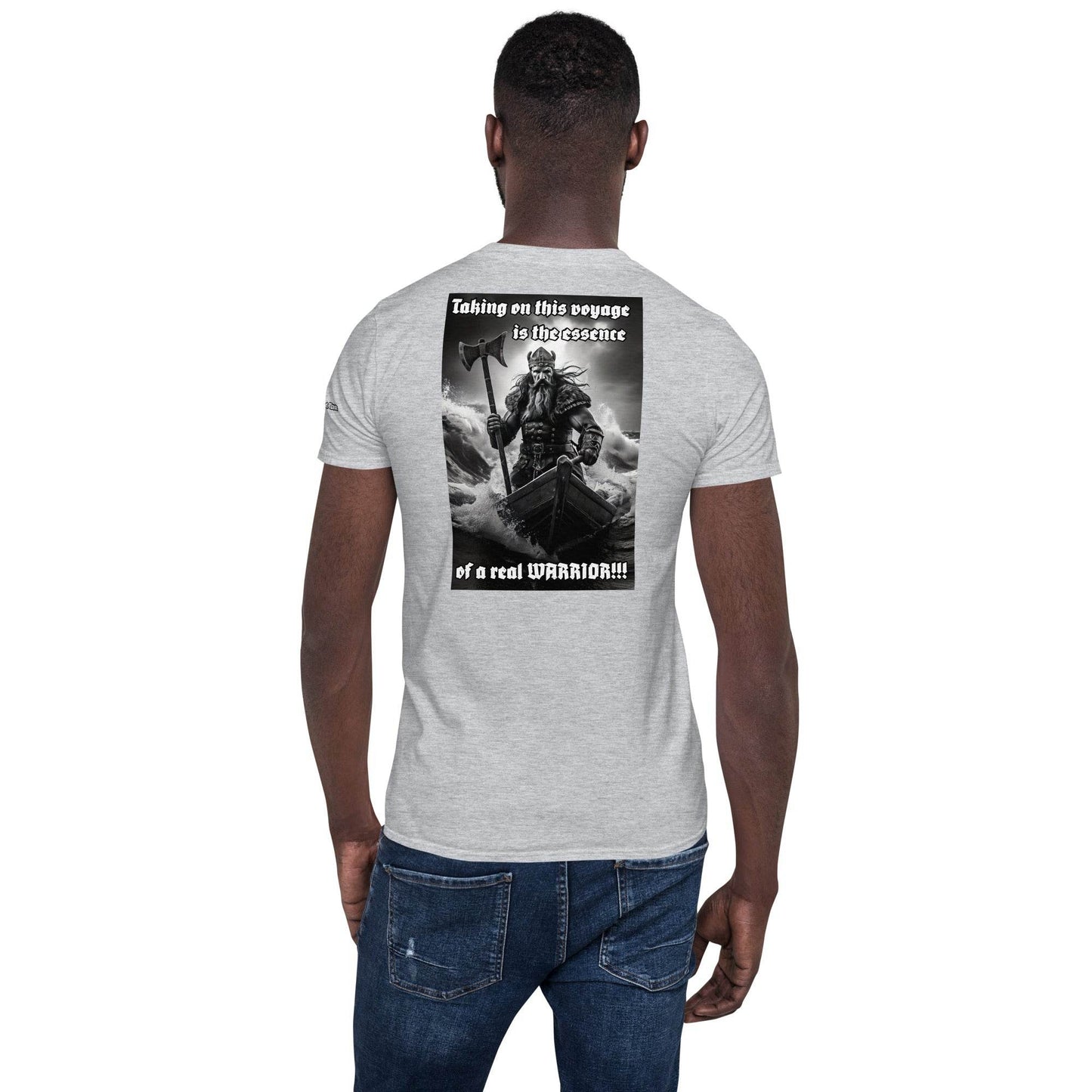 Unisex Short Sleeve 100% ring-spun cotton t-Shirt Design #12 - Monk&Nun UnisexClothing