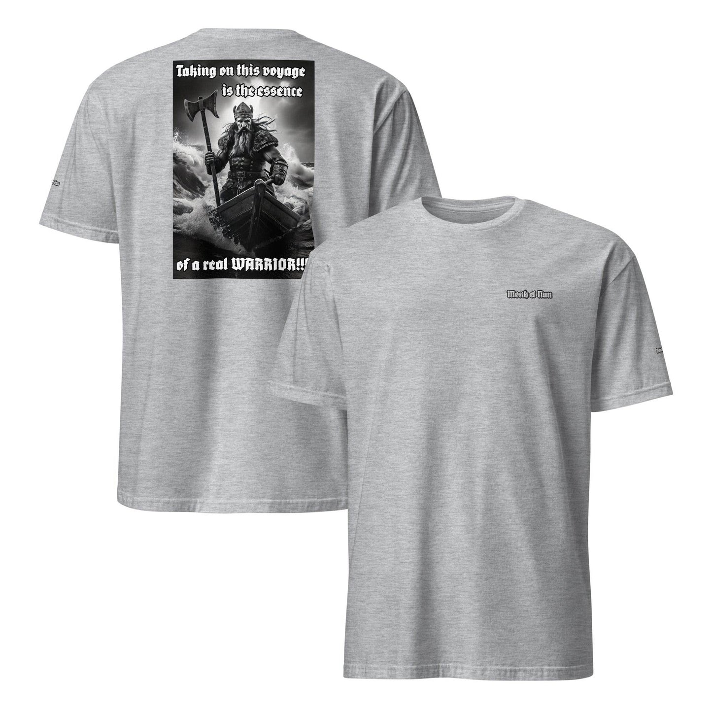 Unisex Short Sleeve 100% ring-spun cotton t-Shirt Design #12 - Monk&Nun UnisexClothing
