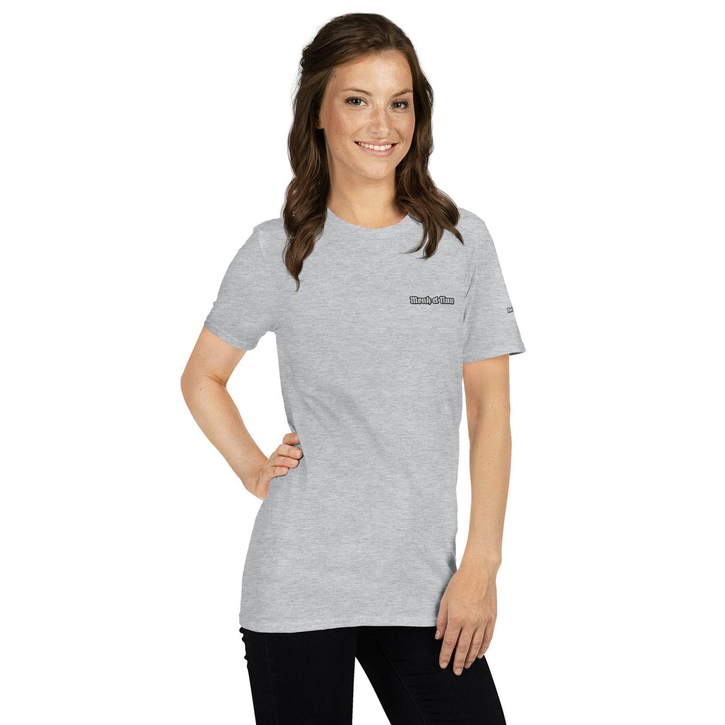 Unisex Short Sleeve 100% ring-spun cotton t-Shirt Design #12 - Monk&Nun UnisexClothing