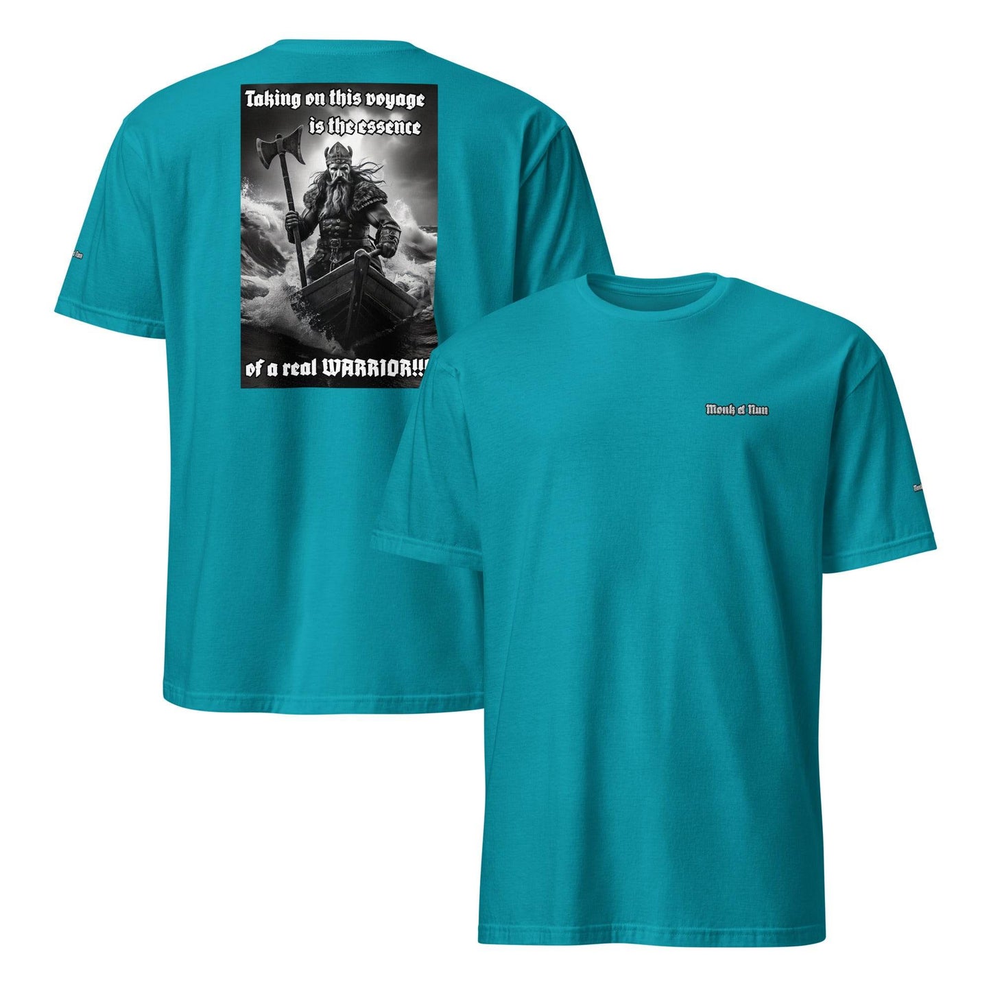 Unisex Short Sleeve 100% ring-spun cotton t-Shirt Design #12 - Monk&Nun UnisexClothing