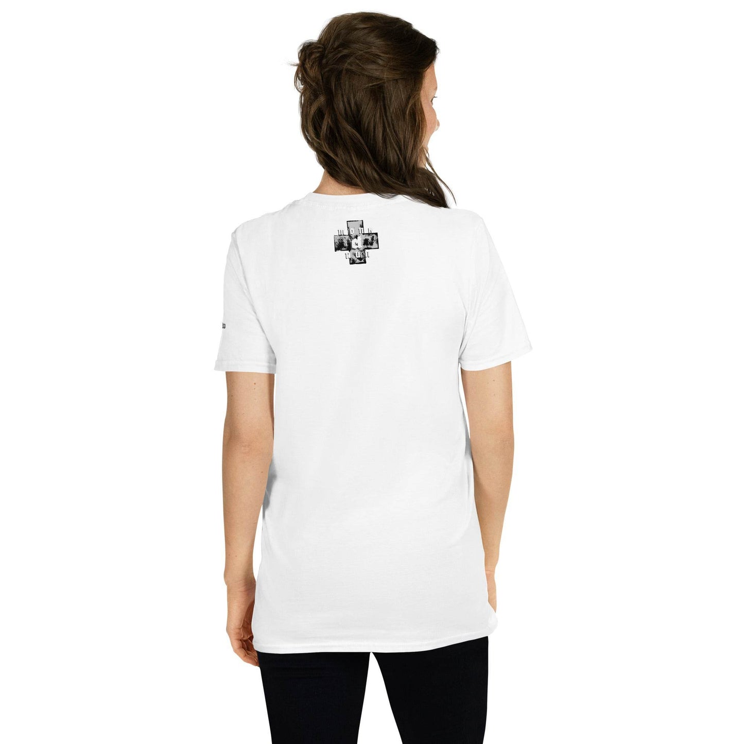 Unisex Short Sleeve 100% ring-spun cotton t-Shirt Always think positive - Monk&Nun UnisexClothing