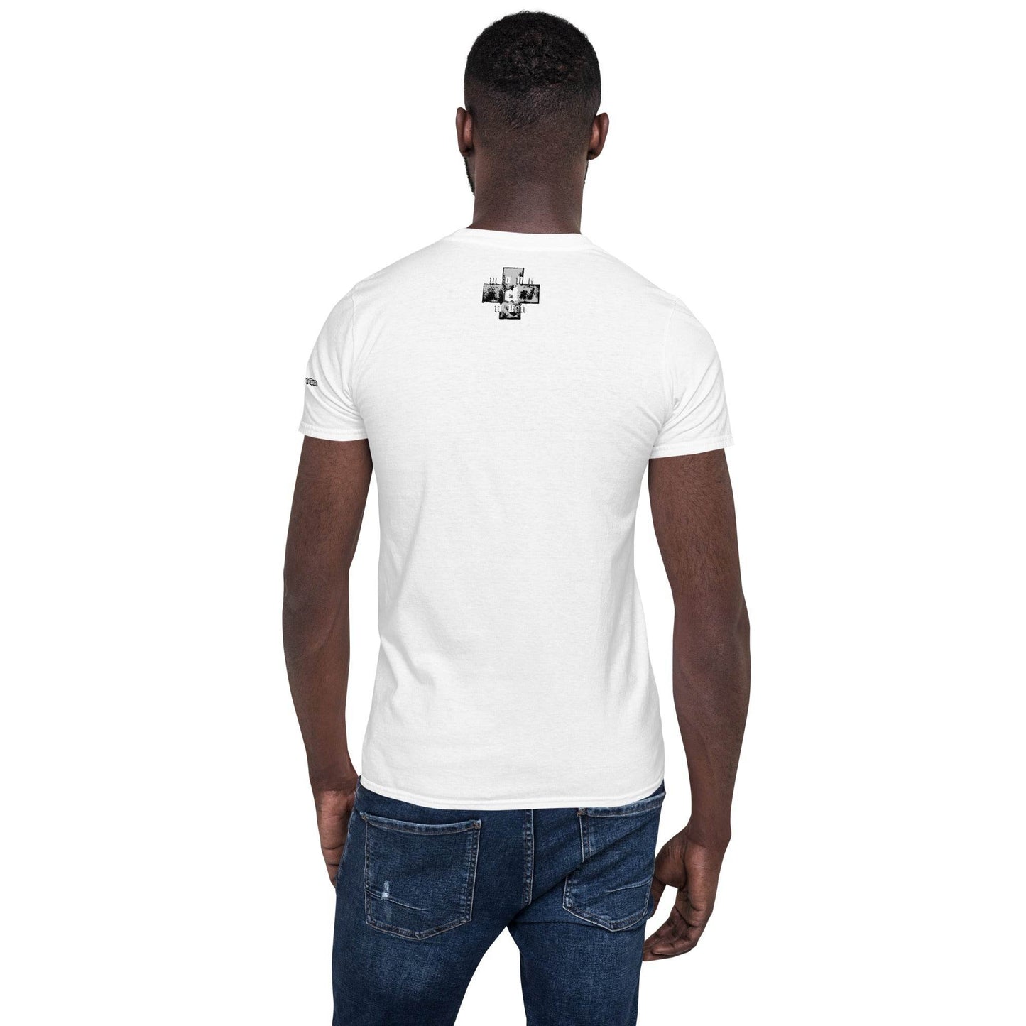 Unisex Short Sleeve 100% ring-spun cotton t-Shirt Always think positive - Monk&Nun UnisexClothing