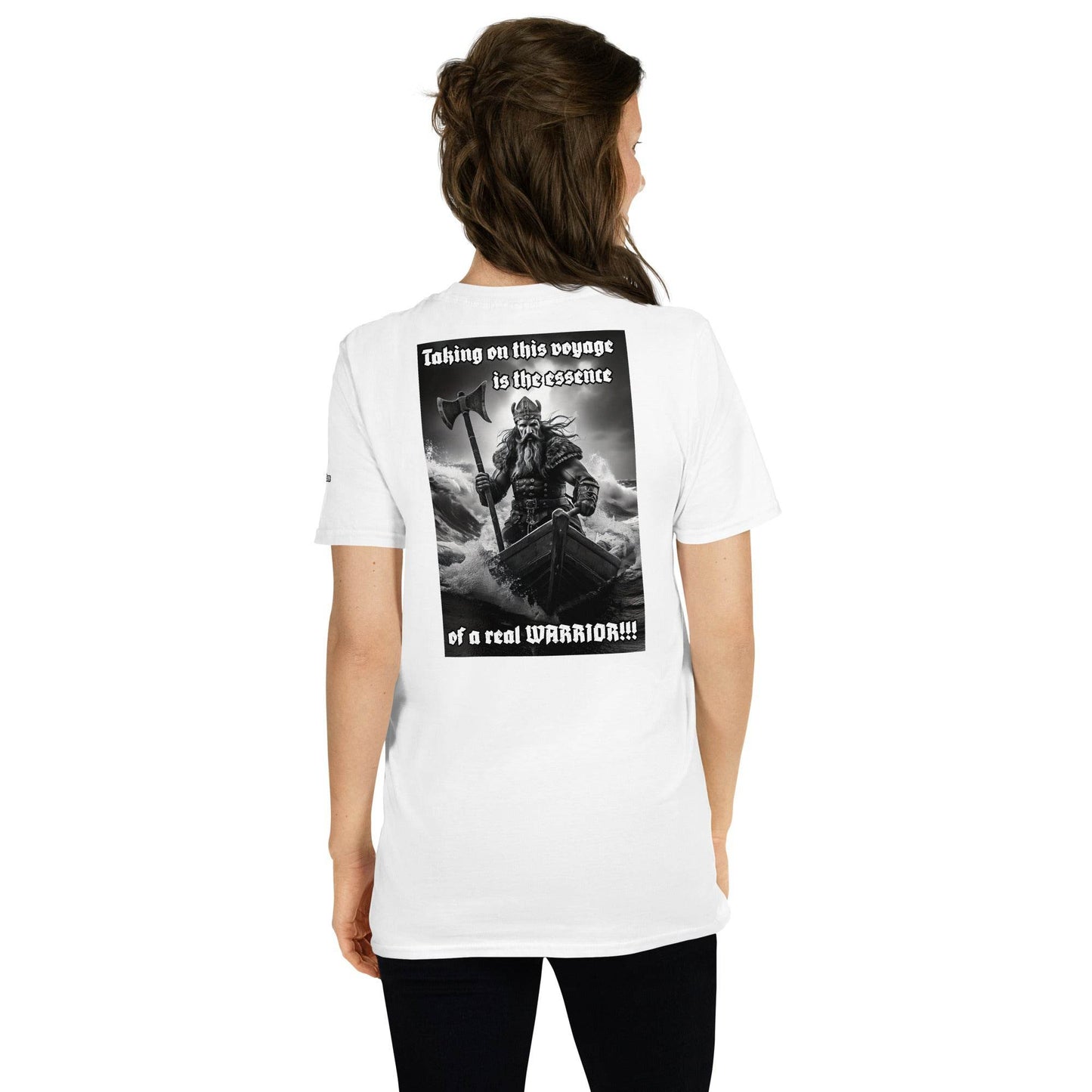 Unisex Short Sleeve 100% ring-spun cotton t-Shirt Design #12 - Monk&Nun UnisexClothing
