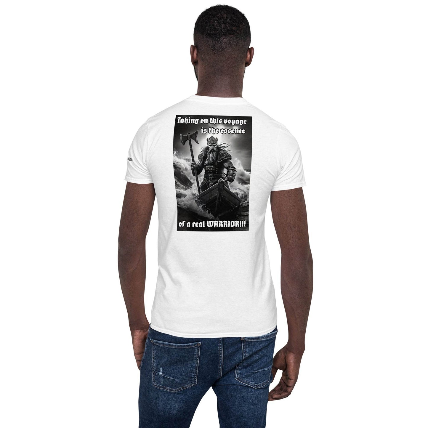 Unisex Short Sleeve 100% ring-spun cotton t-Shirt Design #12 - Monk&Nun UnisexClothing