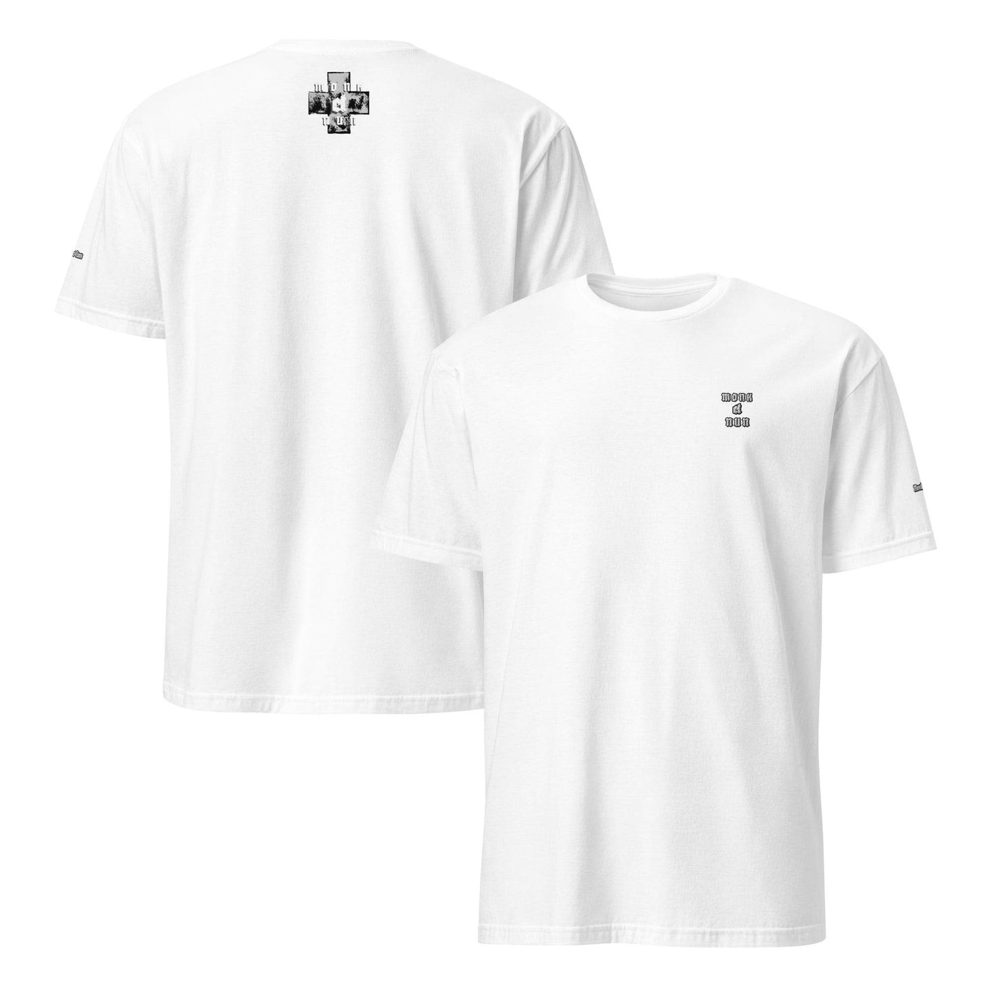 Unisex Short Sleeve 100% ring-spun cotton t-Shirt Always think positive - Monk&Nun UnisexClothing