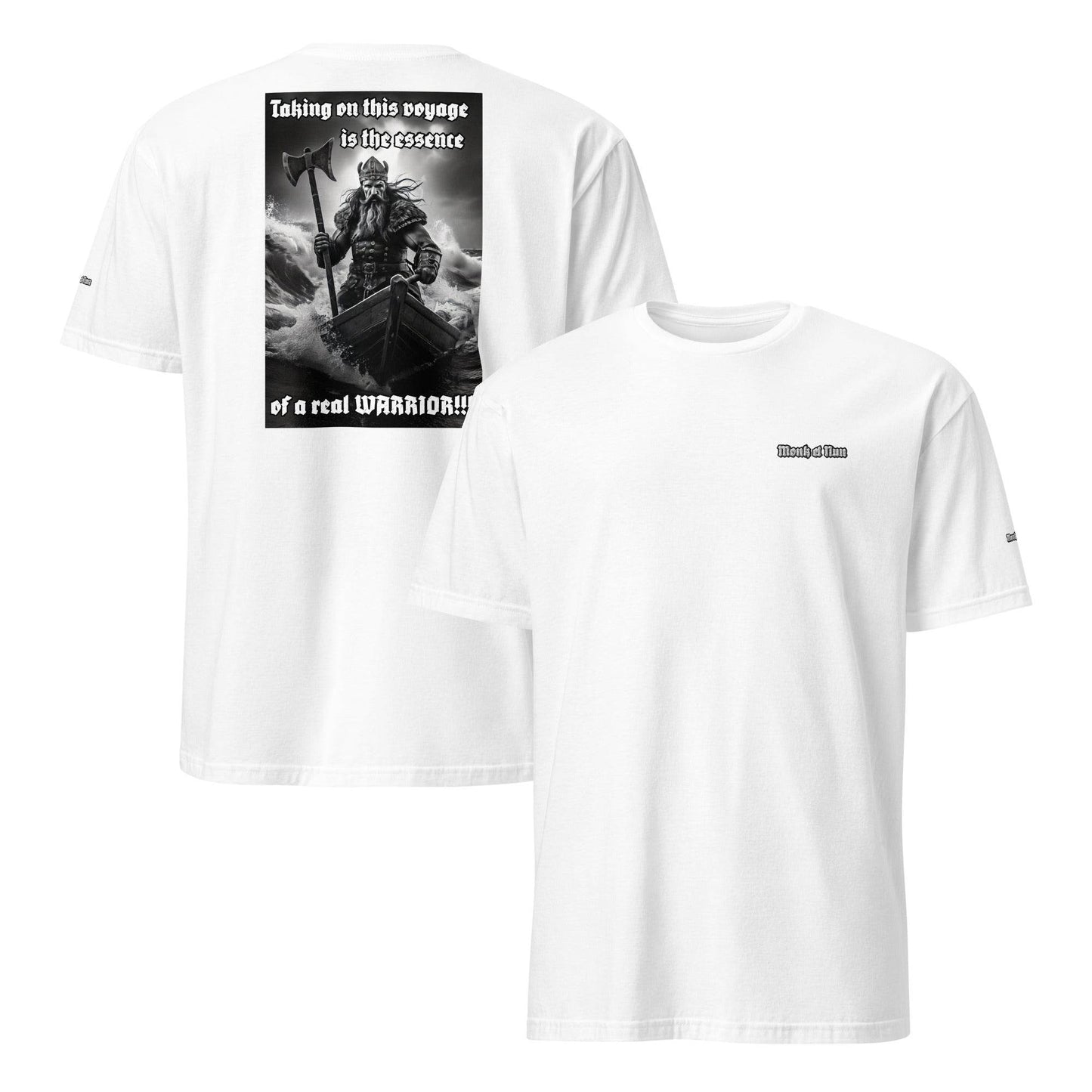 Unisex Short Sleeve 100% ring-spun cotton t-Shirt Design #12 - Monk&Nun UnisexClothing