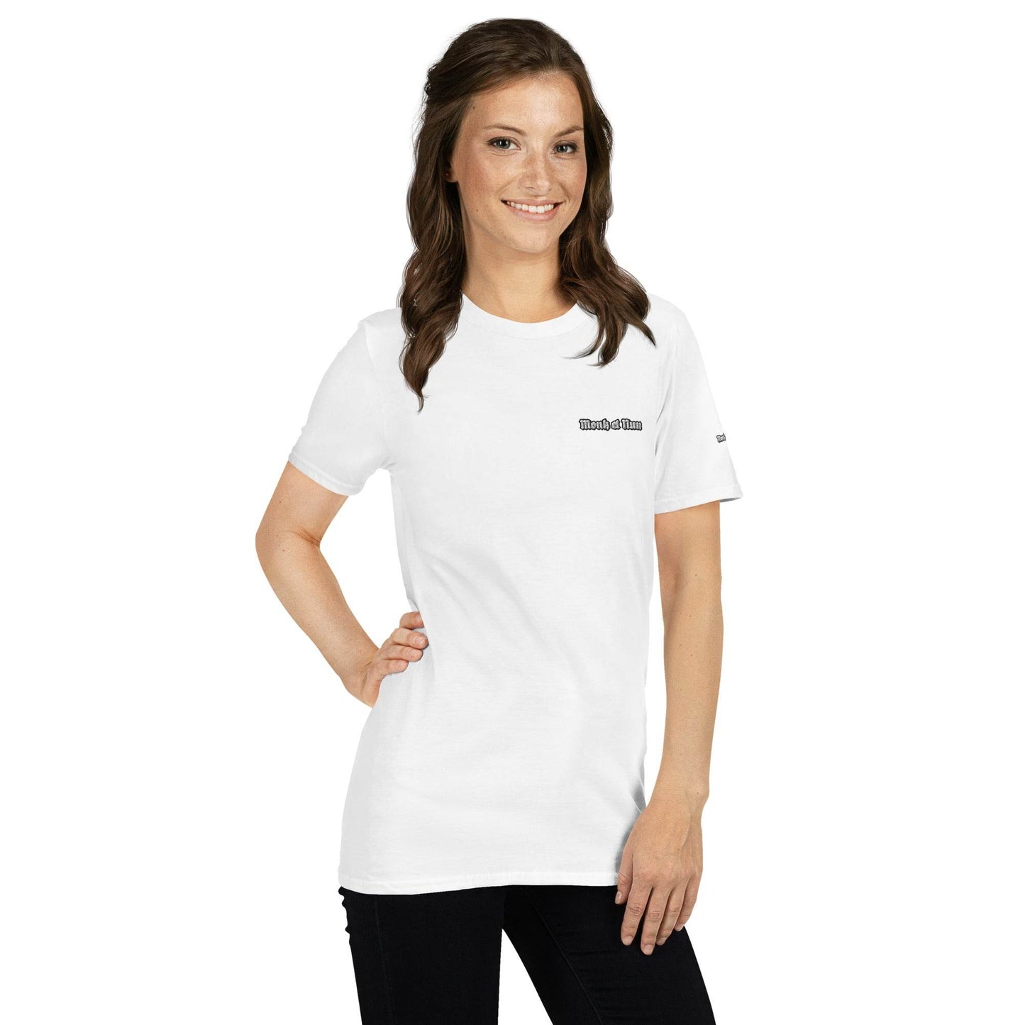 Unisex Short Sleeve 100% ring-spun cotton t-Shirt Design #12 - Monk&Nun UnisexClothing