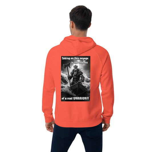 Unisex eco 100% organic cotton Warriors Hoodie Design #12 - Monk&Nun UnisexClothing