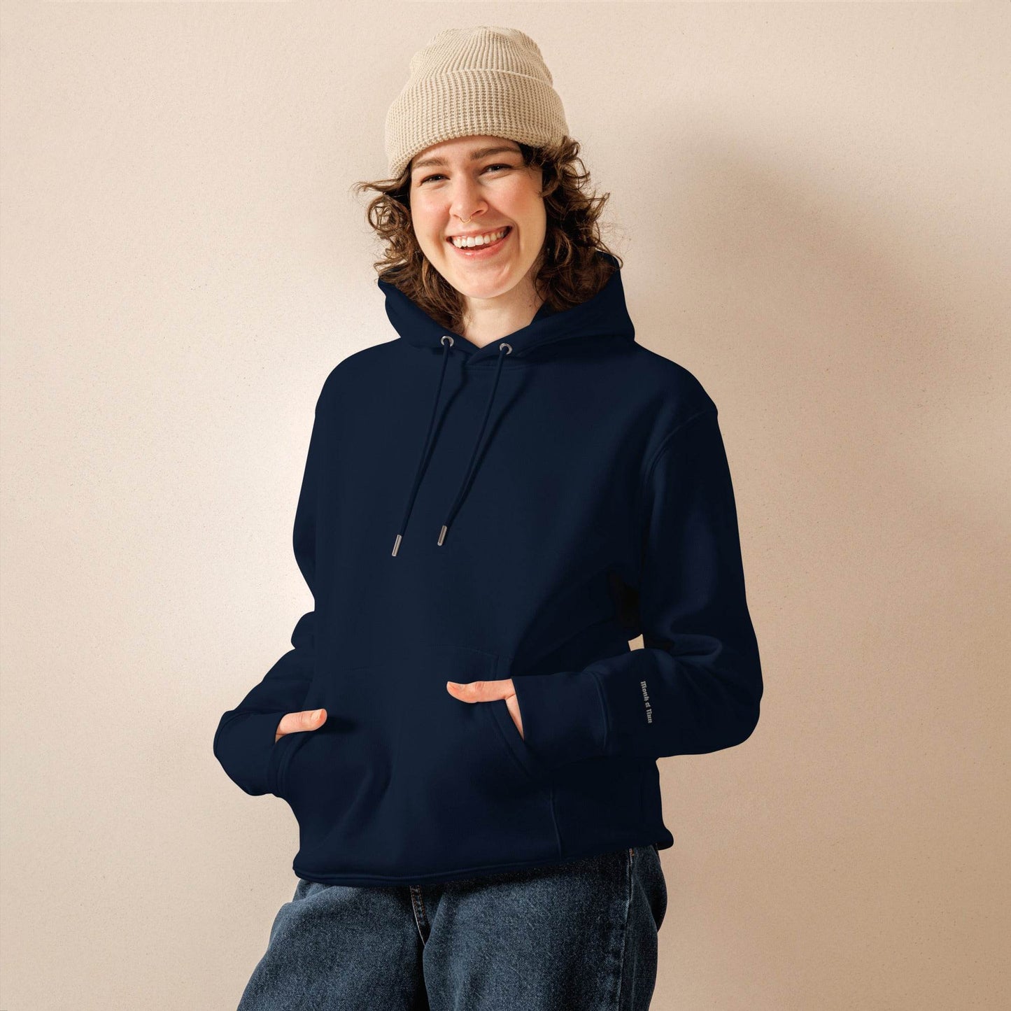 Unisex essential eco hoodie 100% Organic cotton Free Soul - Monk&Nun UnisexClothing