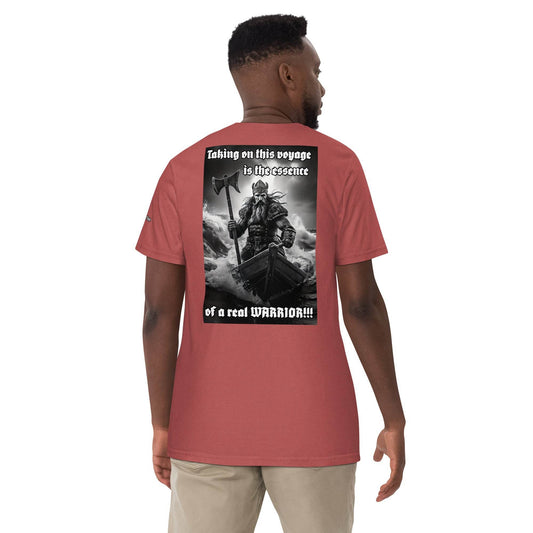 Unisex garment-dyed heavyweight 100% cotton t-shirt Design #12 - Monk&Nun UnisexClothing