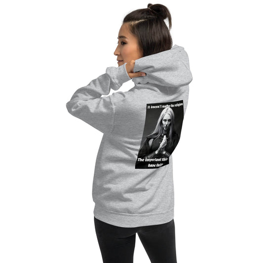 Unisex Heavy 50% pre-shrunk cotton Blend Hoodie Design #3 - Monk&Nun UnisexClothing