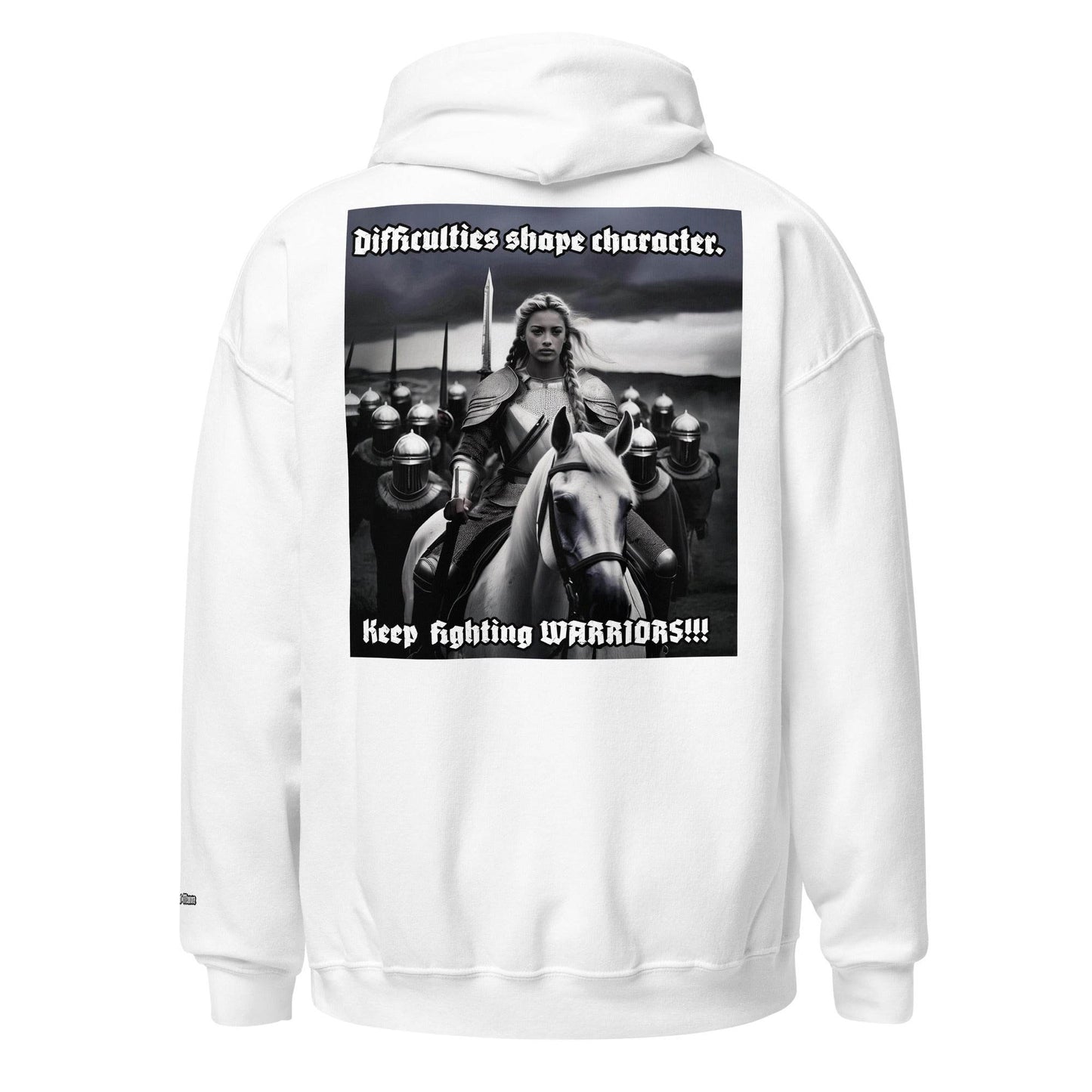 Unisex Heavy 50% pre-shrunk cotton Blend Hoodie Design #14 - Monk&Nun UnisexClothing