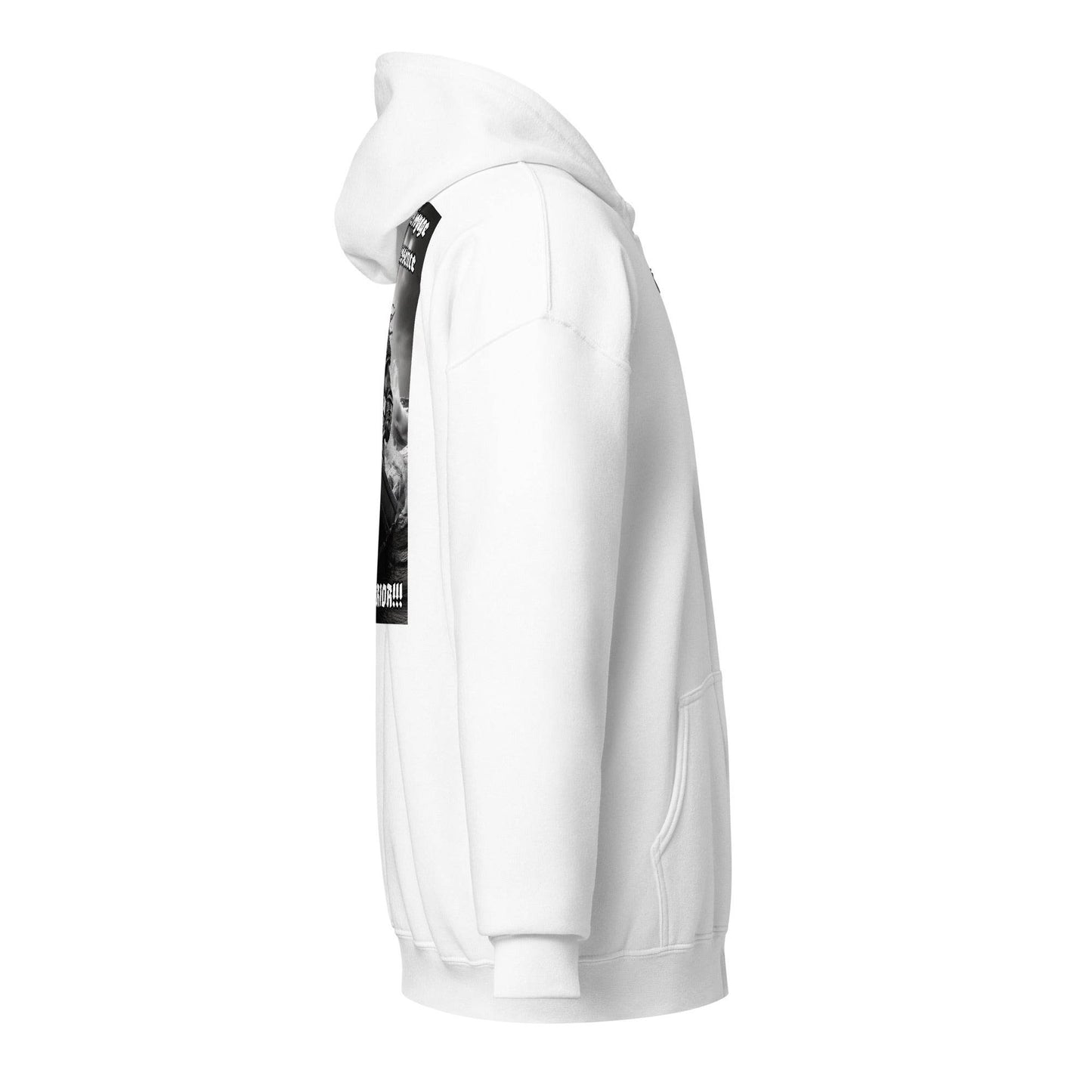 Unisex heavy 50% cotton blend zip Hoodie Design #12 - Monk&Nun UnisexClothing