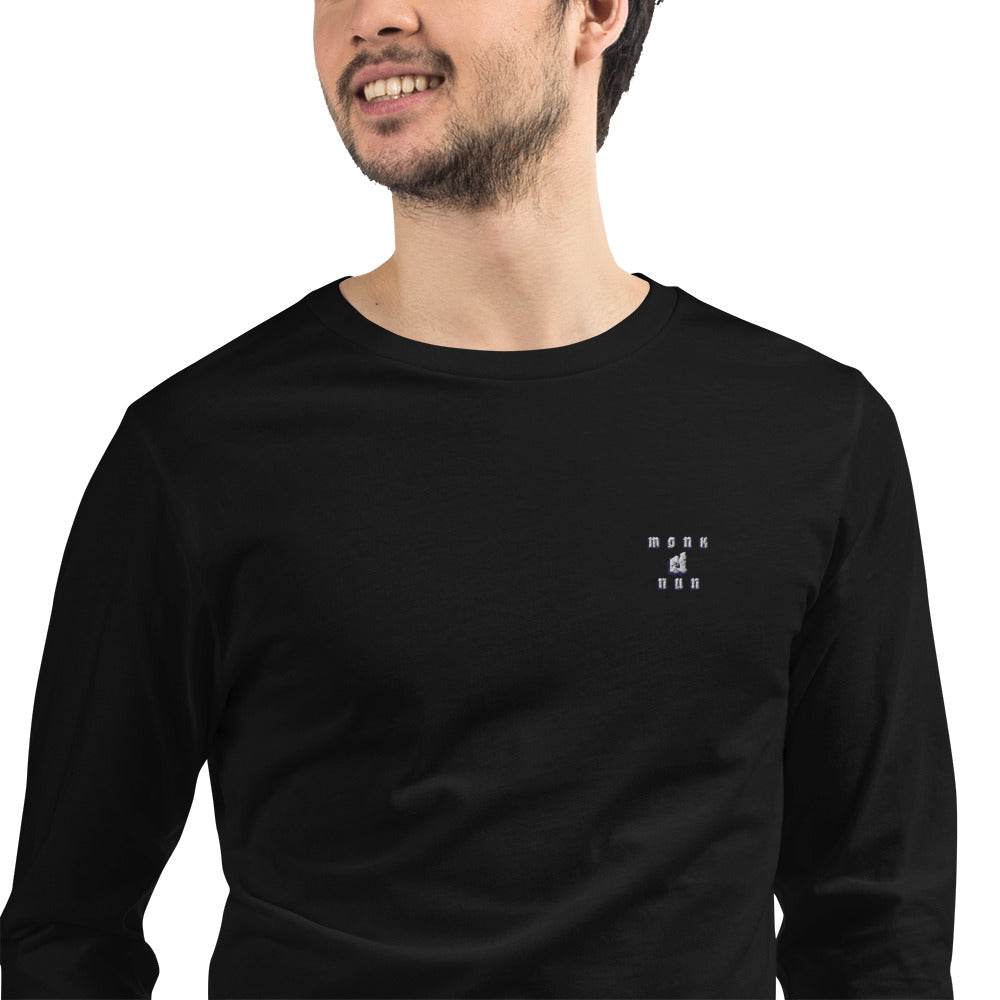 Unisex Long Sleeve 100% cotton Sweatshirt Design #14 - Monk&Nun UnisexClothing