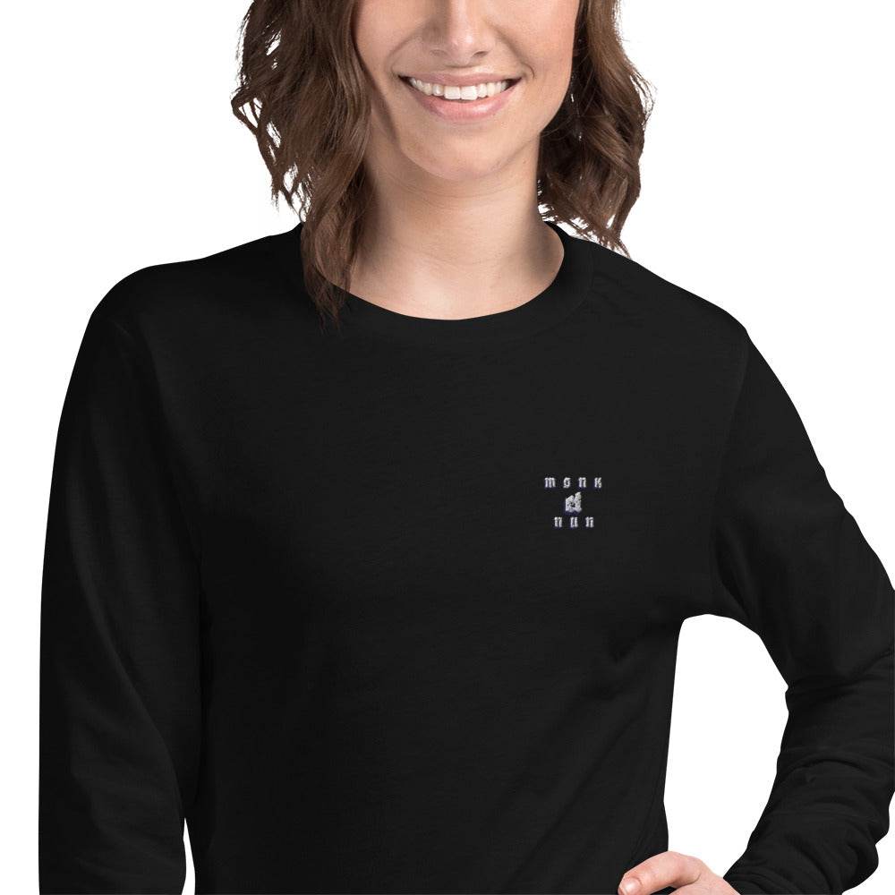 Unisex Long Sleeve 100% cotton Sweatshirt Design #14 - Monk&Nun UnisexClothing