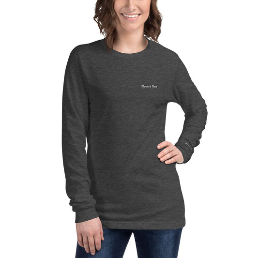 Unisex Long Sleeve 100% cotton Sweatshirt Logo - Monk&Nun UnisexClothing
