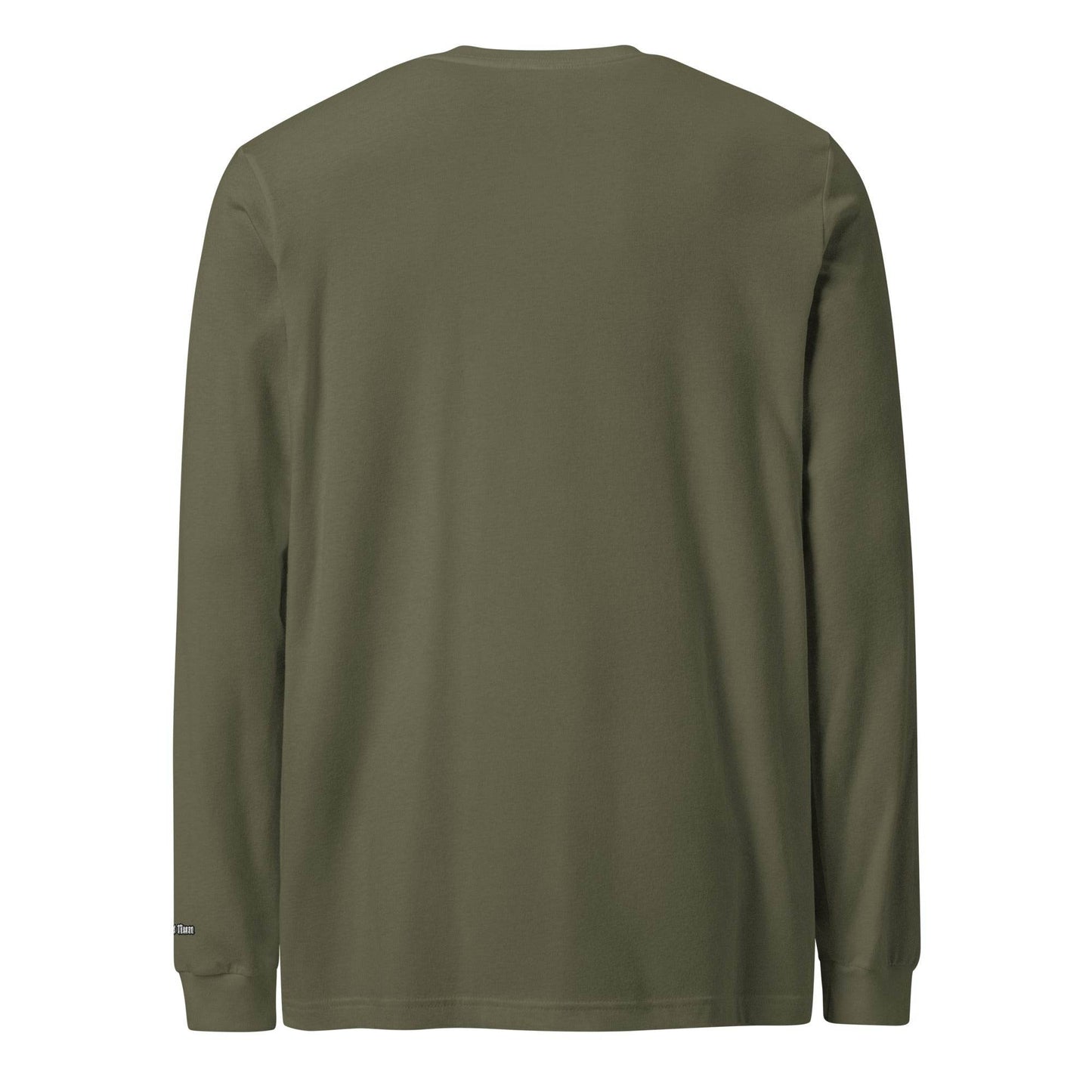 Unisex Long Sleeve 100% cotton Sweatshirt Always think positive front - Monk&Nun UnisexClothing