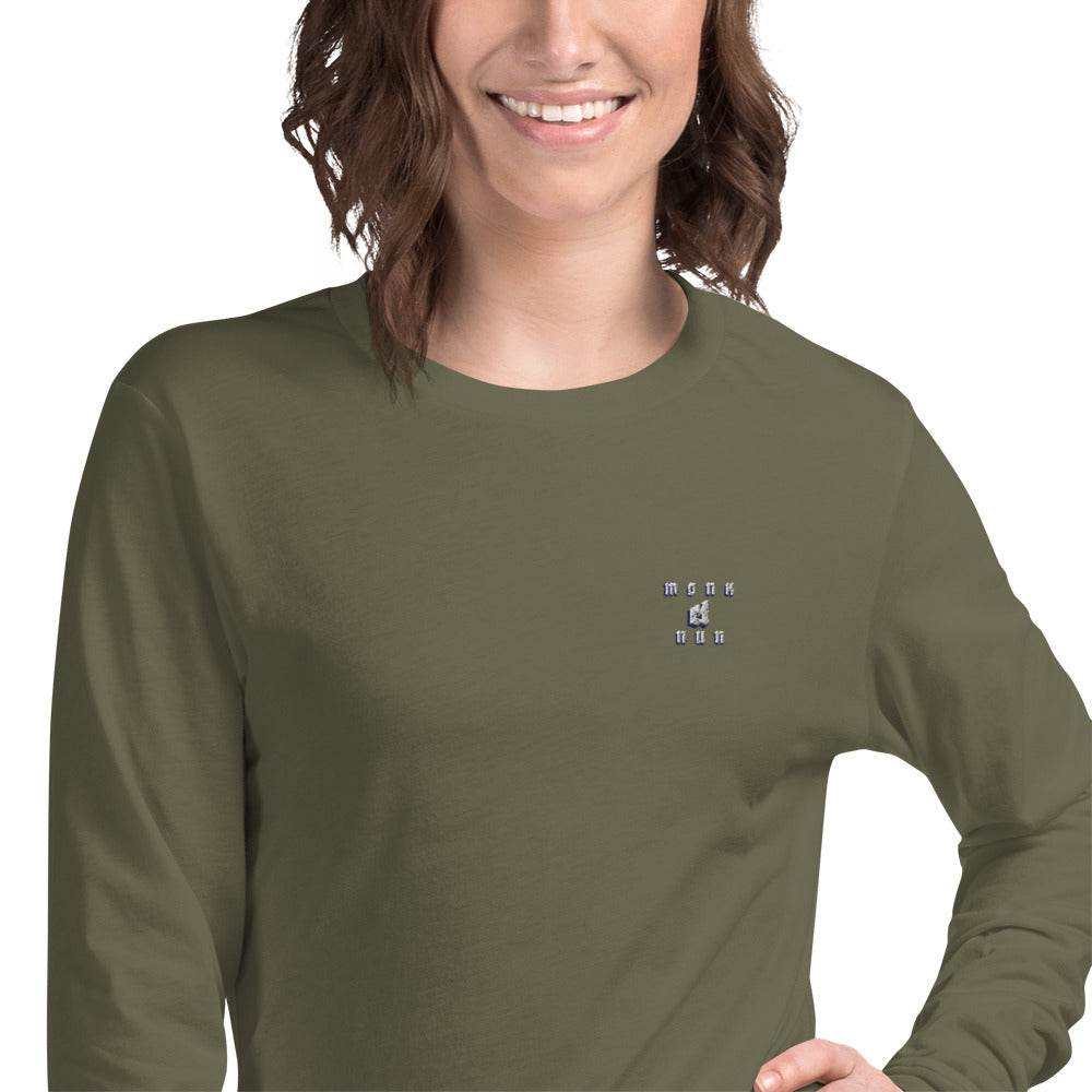 Unisex Long Sleeve 100% cotton Sweatshirt Design #14 - Monk&Nun UnisexClothing
