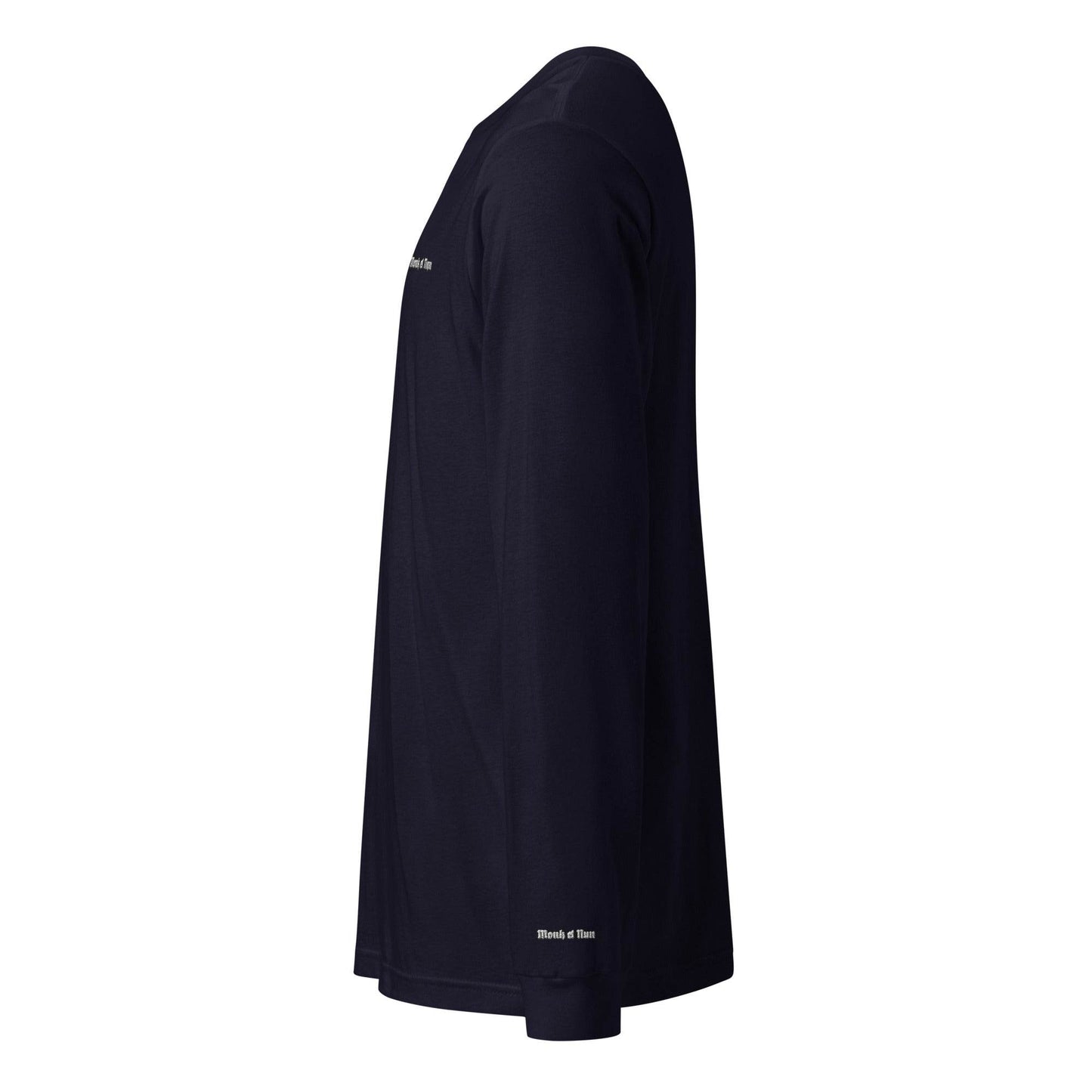 Unisex Long Sleeve 100% cotton Sweatshirt Always think positive - Monk&Nun UnisexClothing