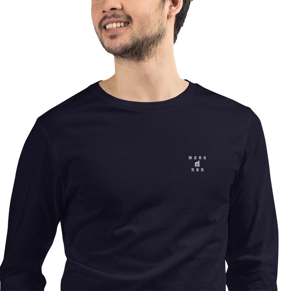 Unisex Long Sleeve 100% cotton Sweatshirt Design #14 - Monk&Nun UnisexClothing