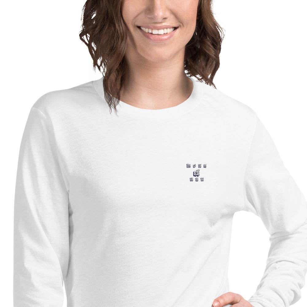 Unisex Long Sleeve 100% cotton Sweatshirt Design #14 - Monk&Nun UnisexClothing