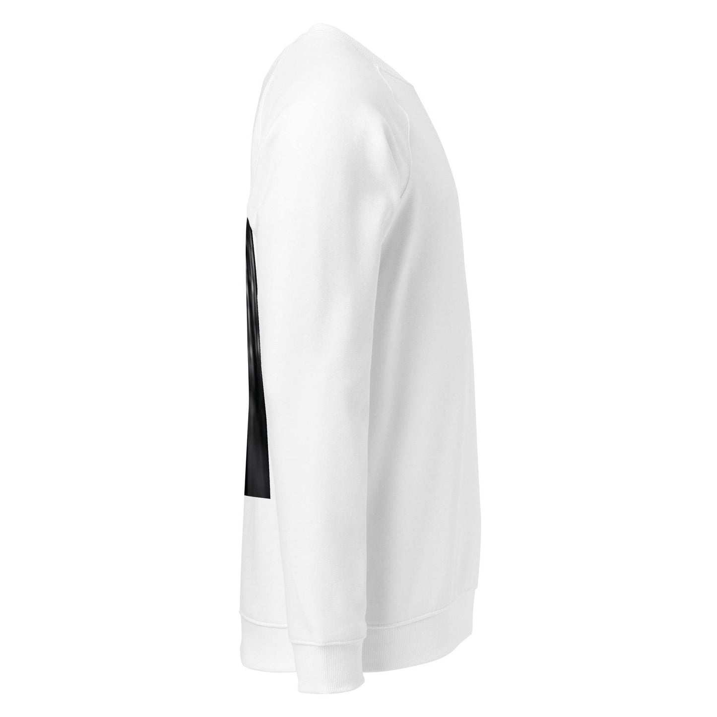 Unisex organic 100% cotton raglan sweatshirt Design #1 - Monk&Nun UnisexClothing