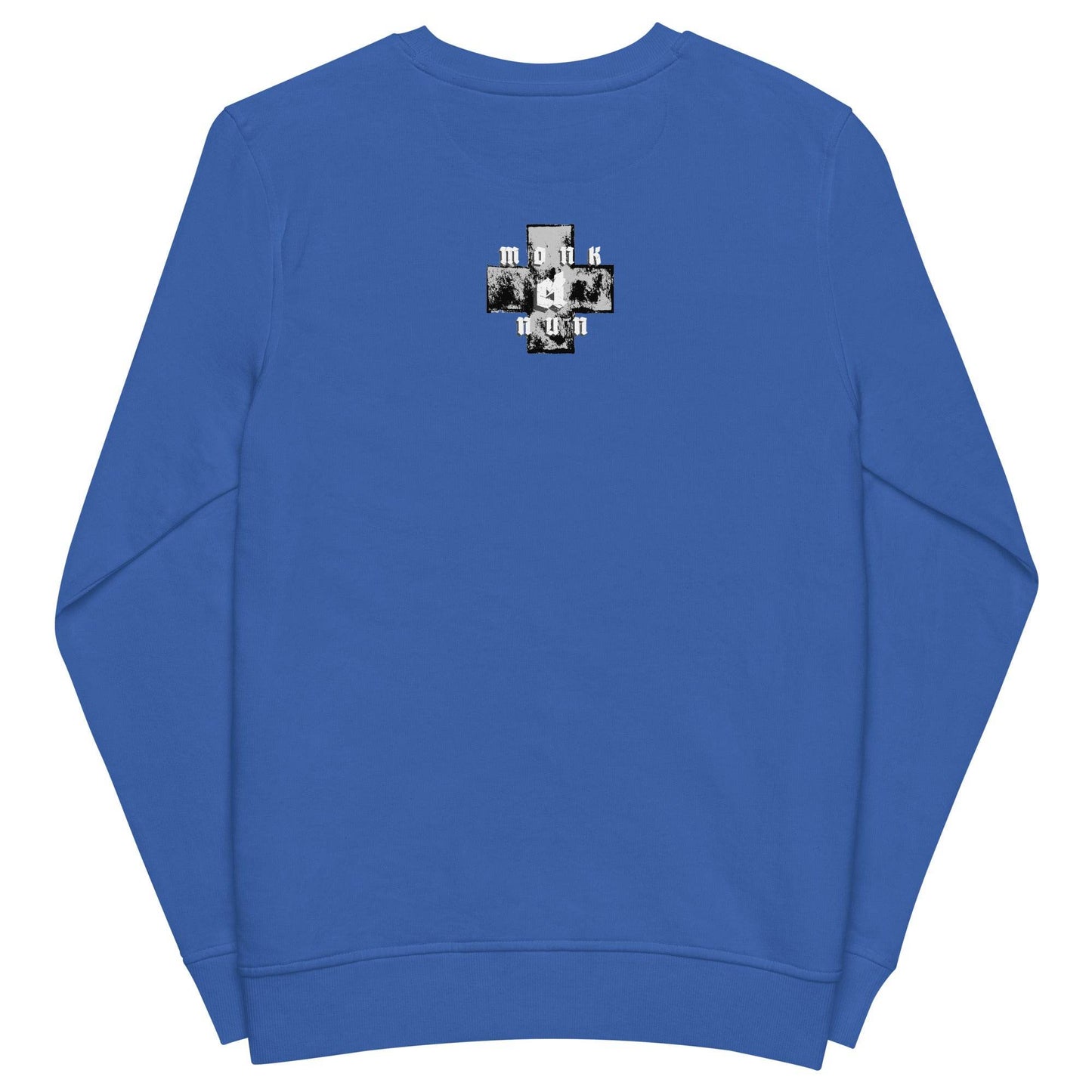 Unisex organic 80% cotton sweatshirt Always think positive - Monk&Nun UnisexClothing