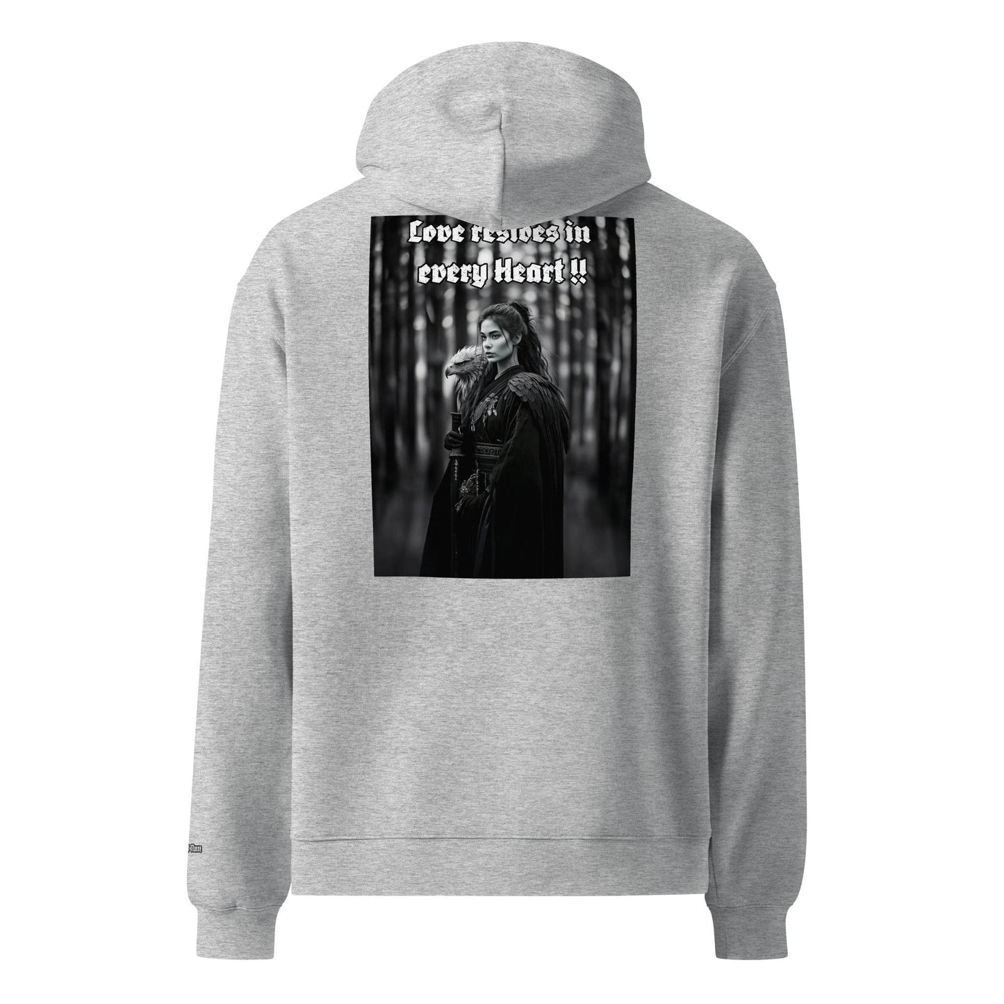 Unisex oversized 80% cotton Hoodie Logo - Monk&Nun UnisexClothing