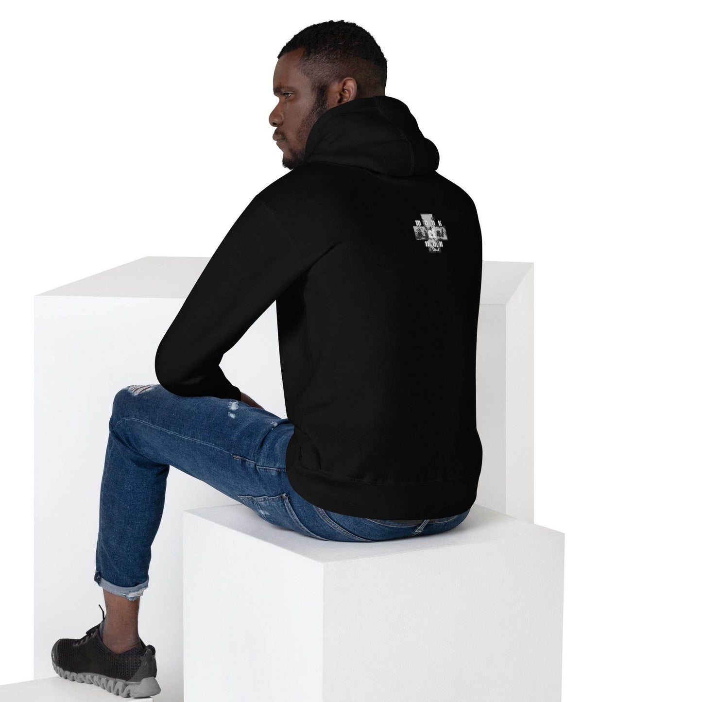 Unisex Premium 100% cotton Hoodie Always think positive - Monk&Nun UnisexClothing