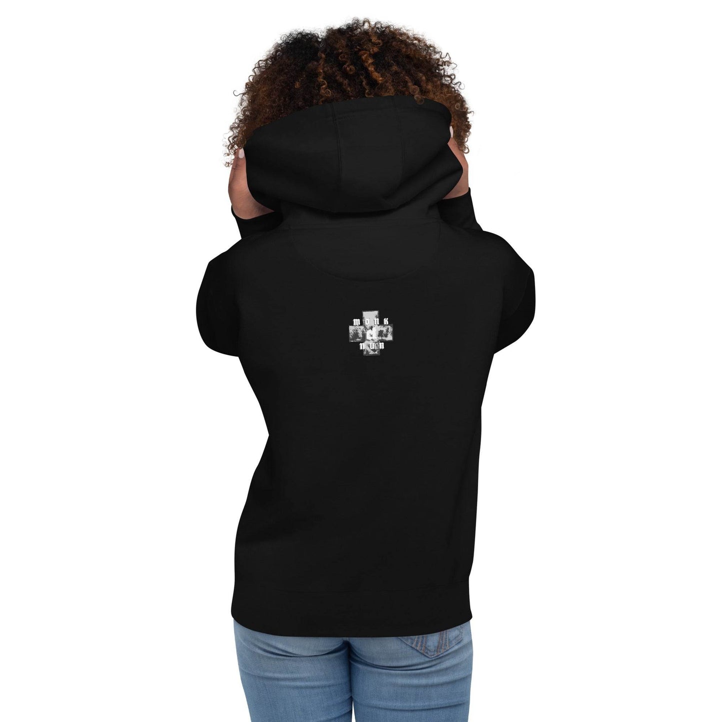 Unisex Premium 100% cotton Hoodie Always think positive - Monk&Nun UnisexClothing