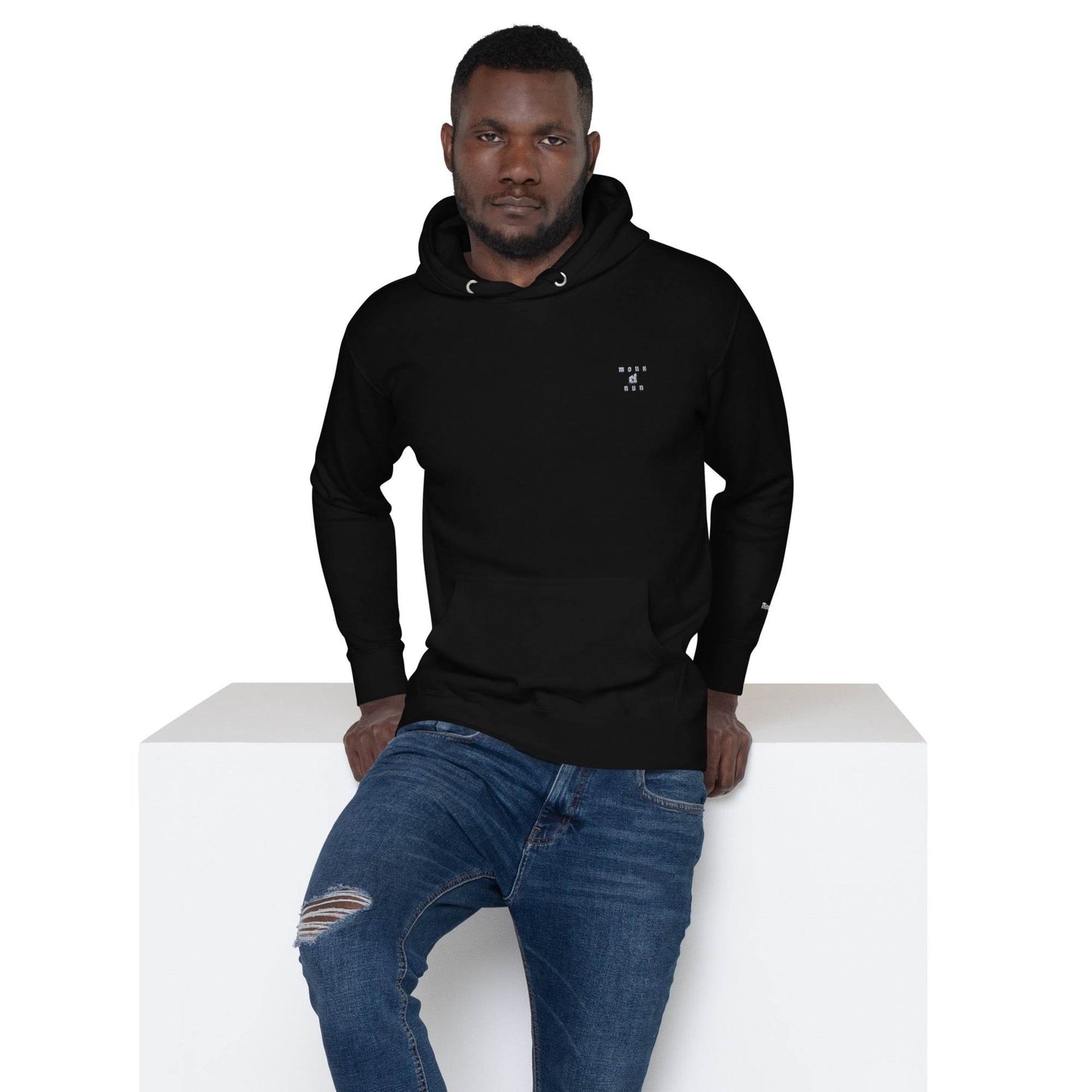 Unisex Premium 100% cotton Hoodie Always think positive - Monk&Nun UnisexClothing