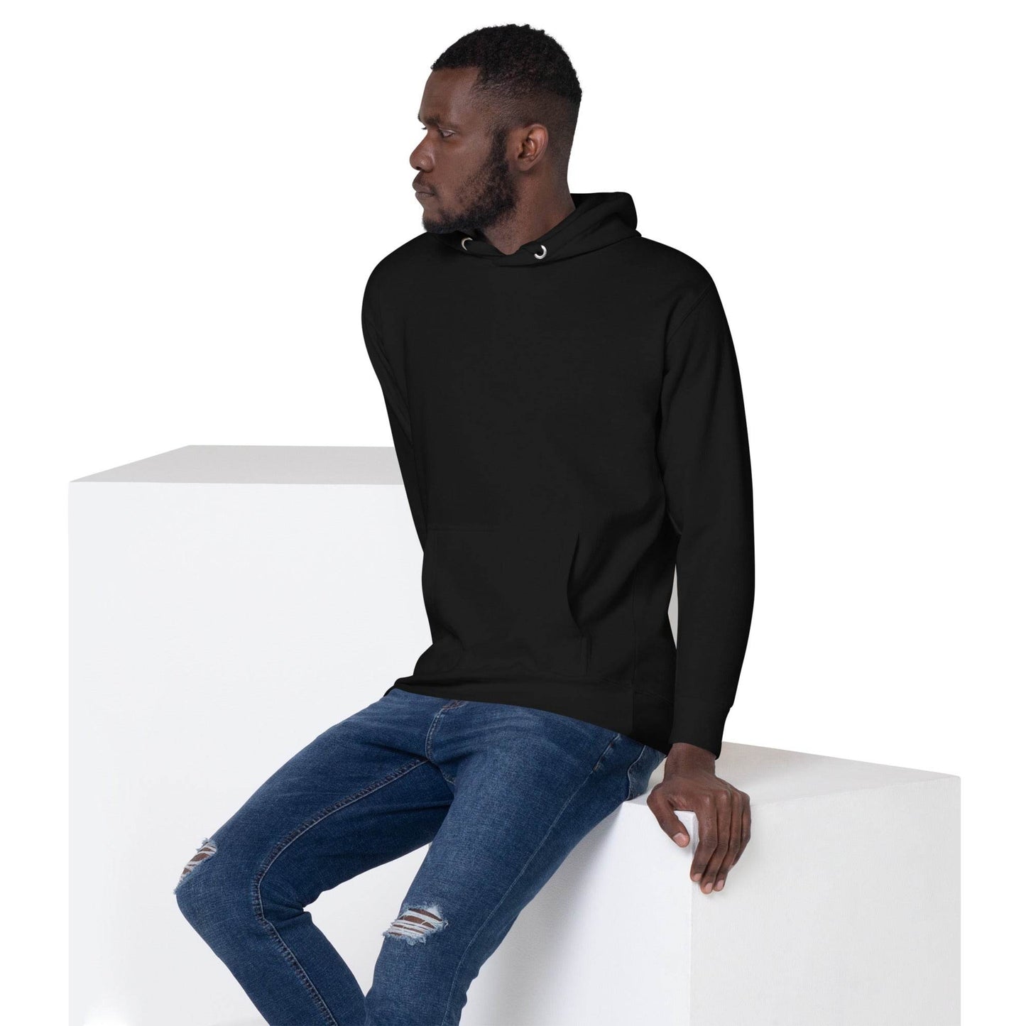 Unisex Premium 100% cotton Hoodie Always think positive - Monk&Nun UnisexClothing