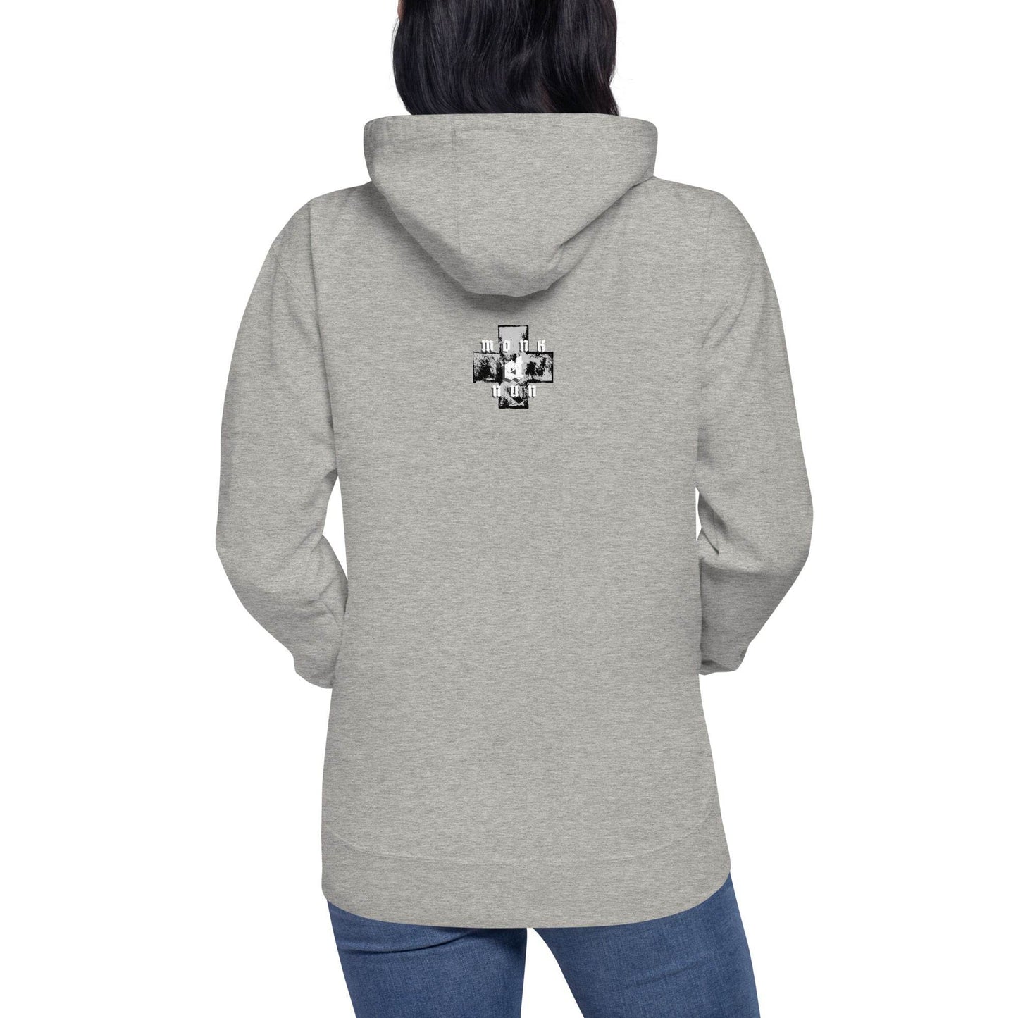Unisex Premium 100% cotton Hoodie Always think positive - Monk&Nun UnisexClothing