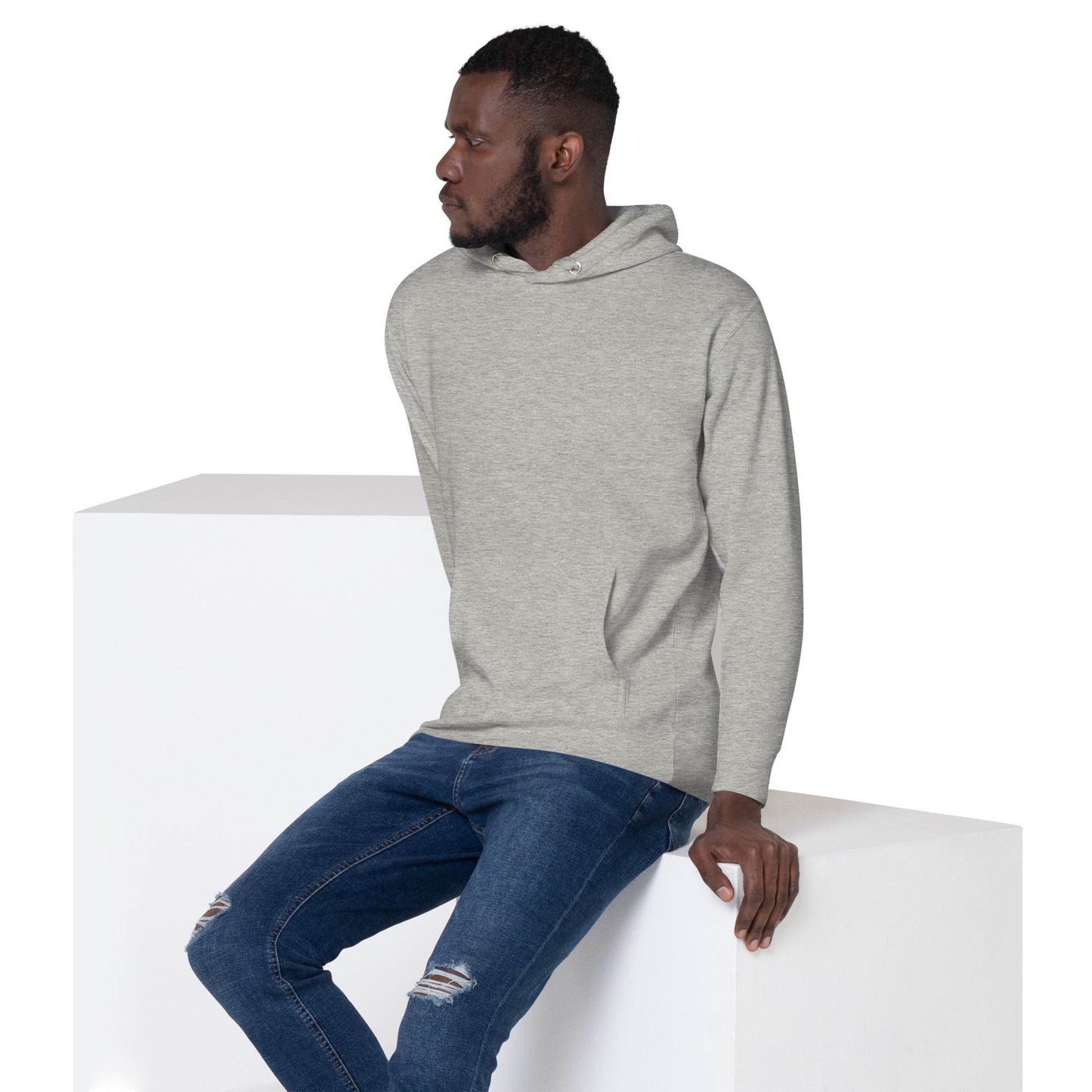 Unisex Premium 100% cotton Hoodie Always think positive - Monk&Nun UnisexClothing