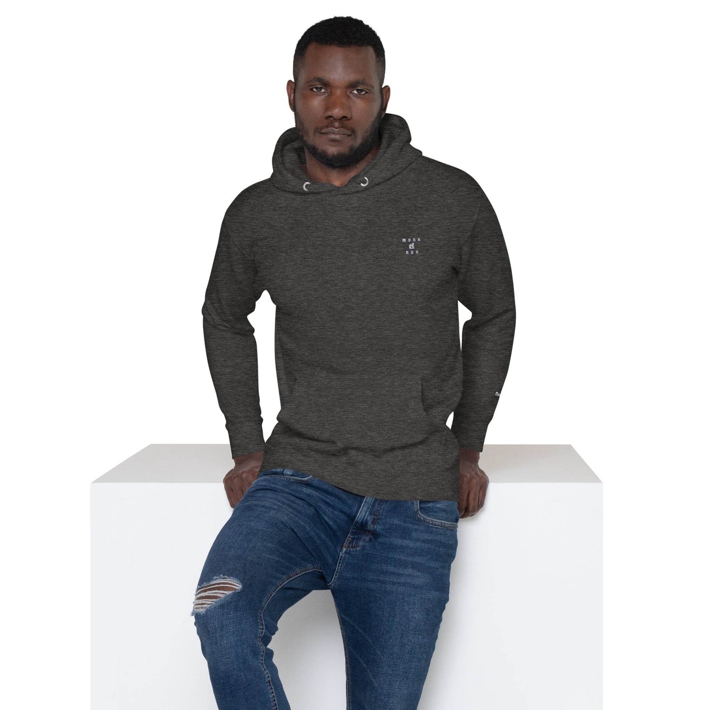 Unisex Premium 100% cotton Hoodie Always think positive - Monk&Nun UnisexClothing