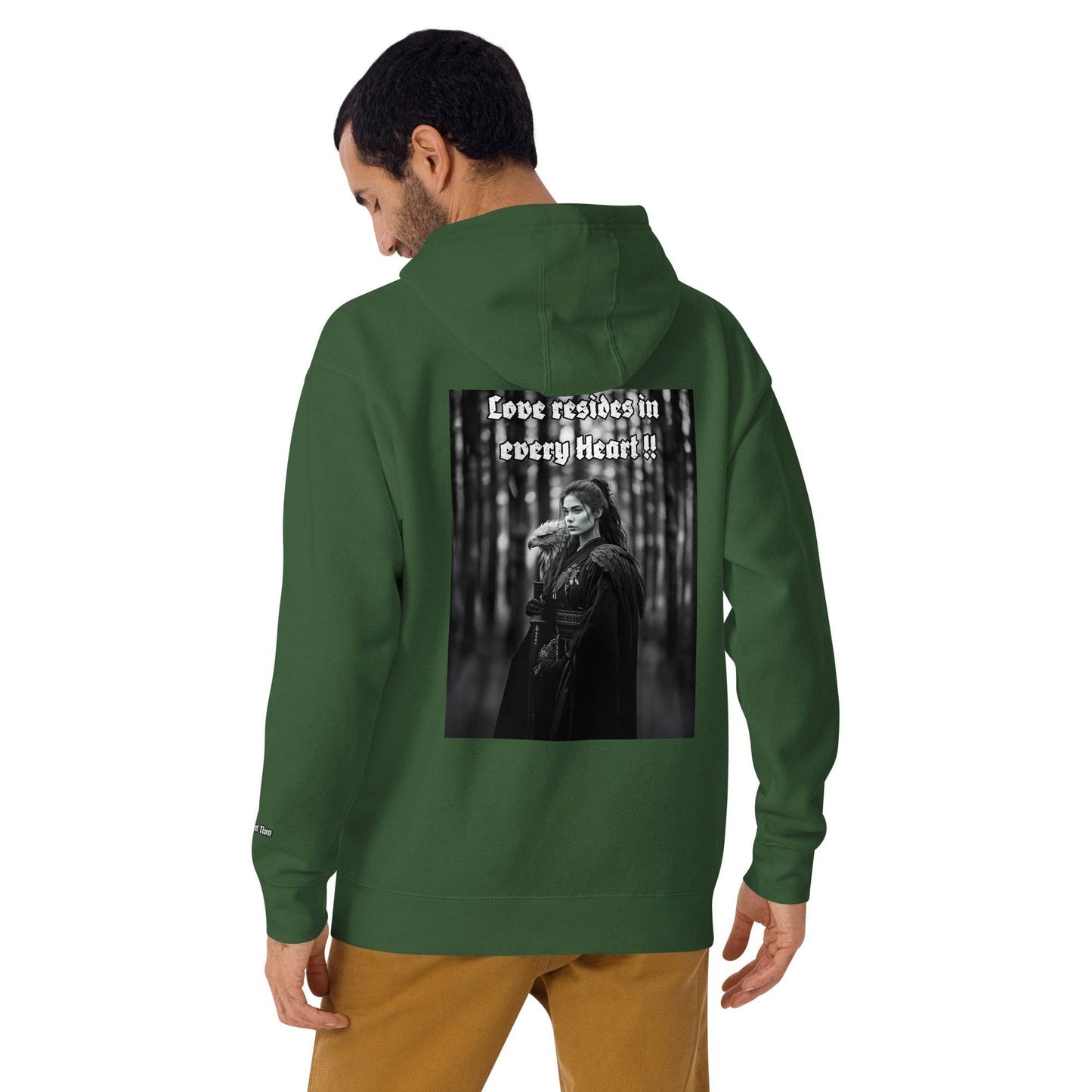 Unisex Premium 100% cotton Hoodie Design #1 - Monk&Nun UnisexClothing