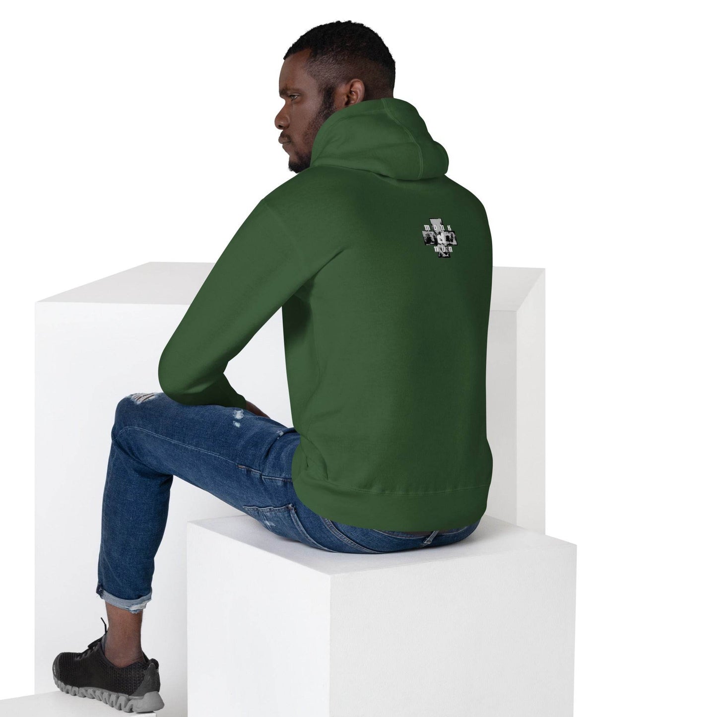 Unisex Premium 100% cotton Hoodie Always think positive - Monk&Nun UnisexClothing