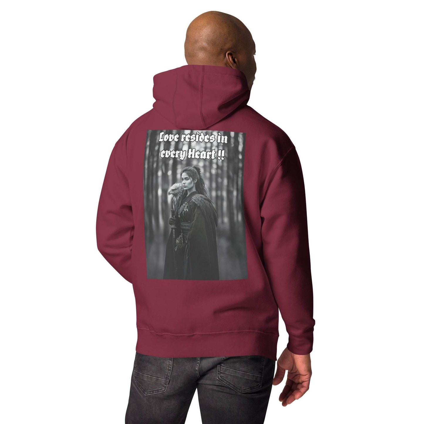 Unisex Premium 100% cotton Hoodie Design #1 - Monk&Nun UnisexClothing