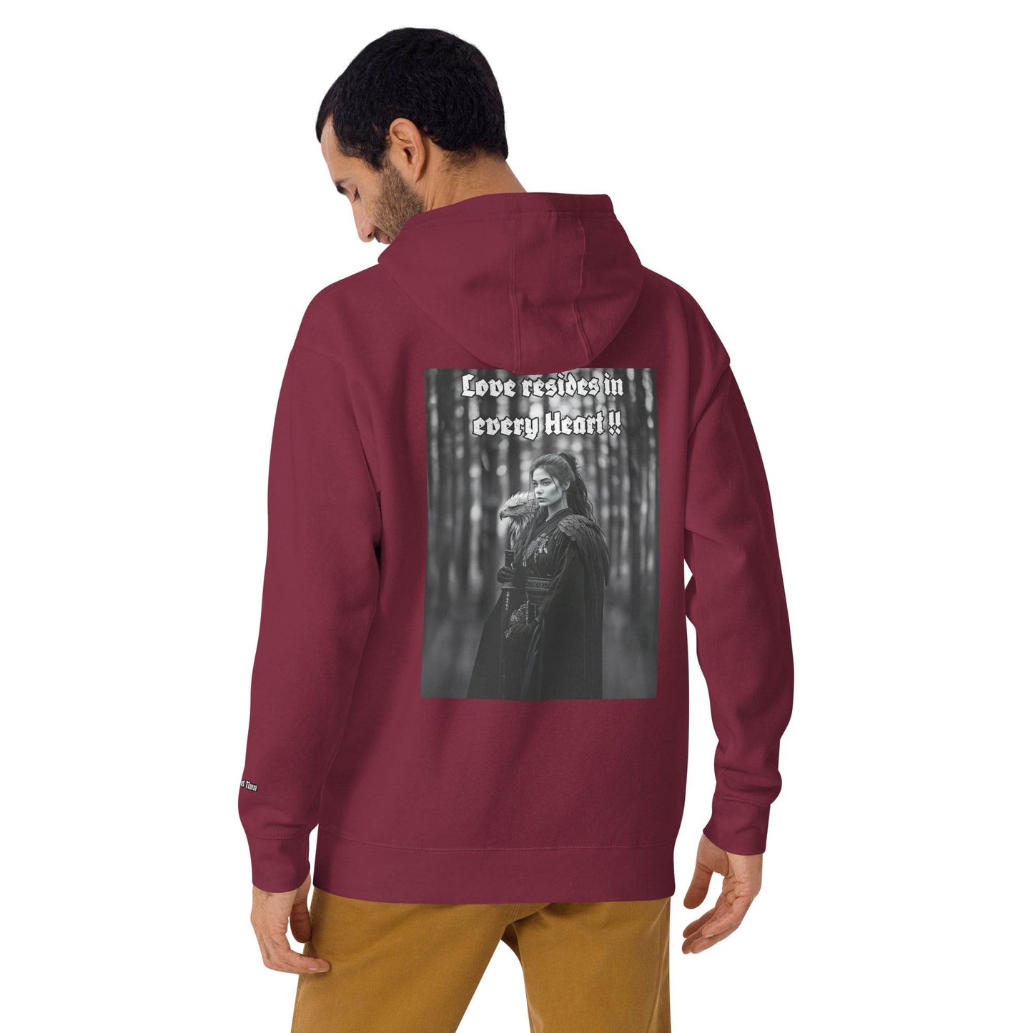 Unisex Premium 100% cotton Hoodie Design #1 - Monk&Nun UnisexClothing