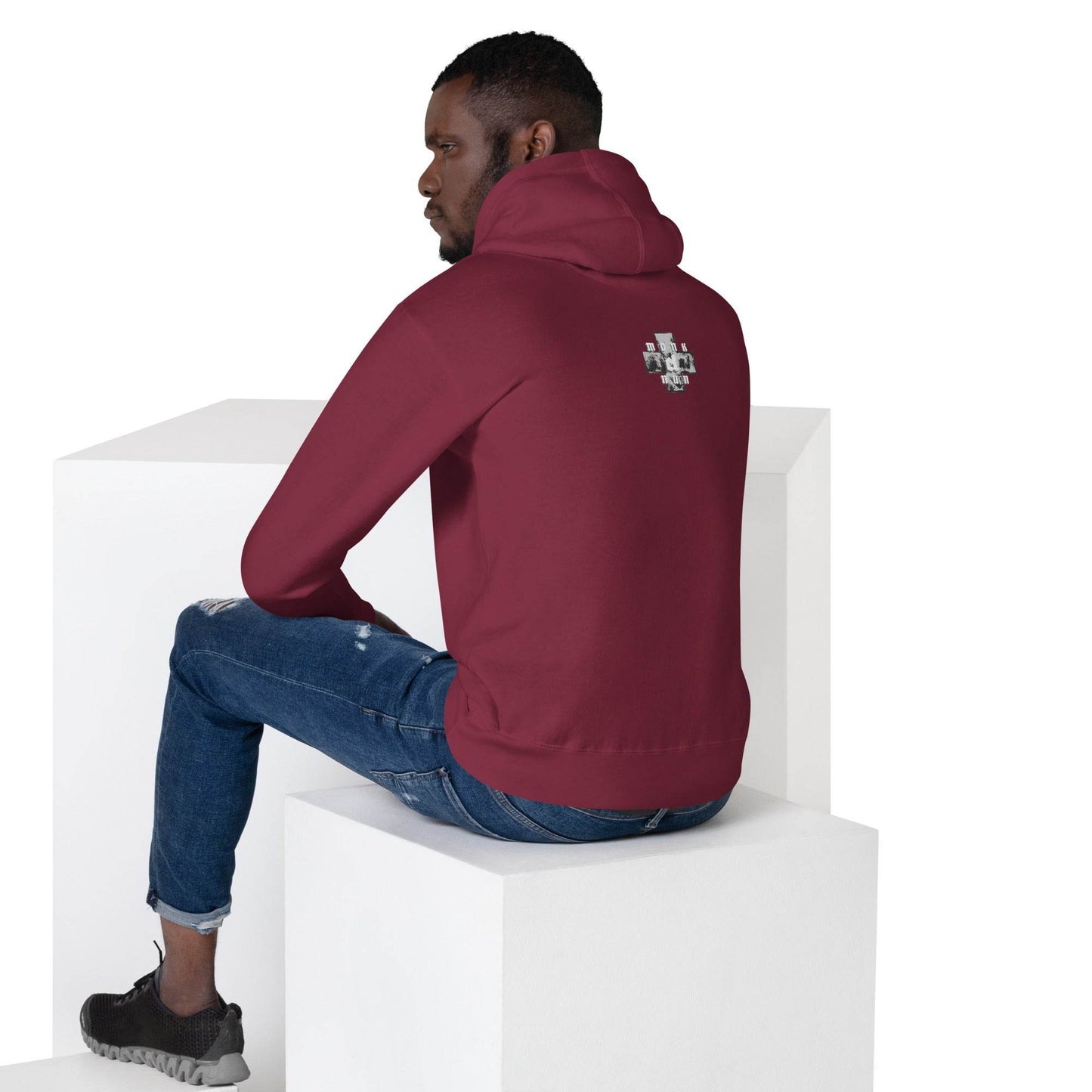 Unisex Premium 100% cotton Hoodie Always think positive - Monk&Nun UnisexClothing