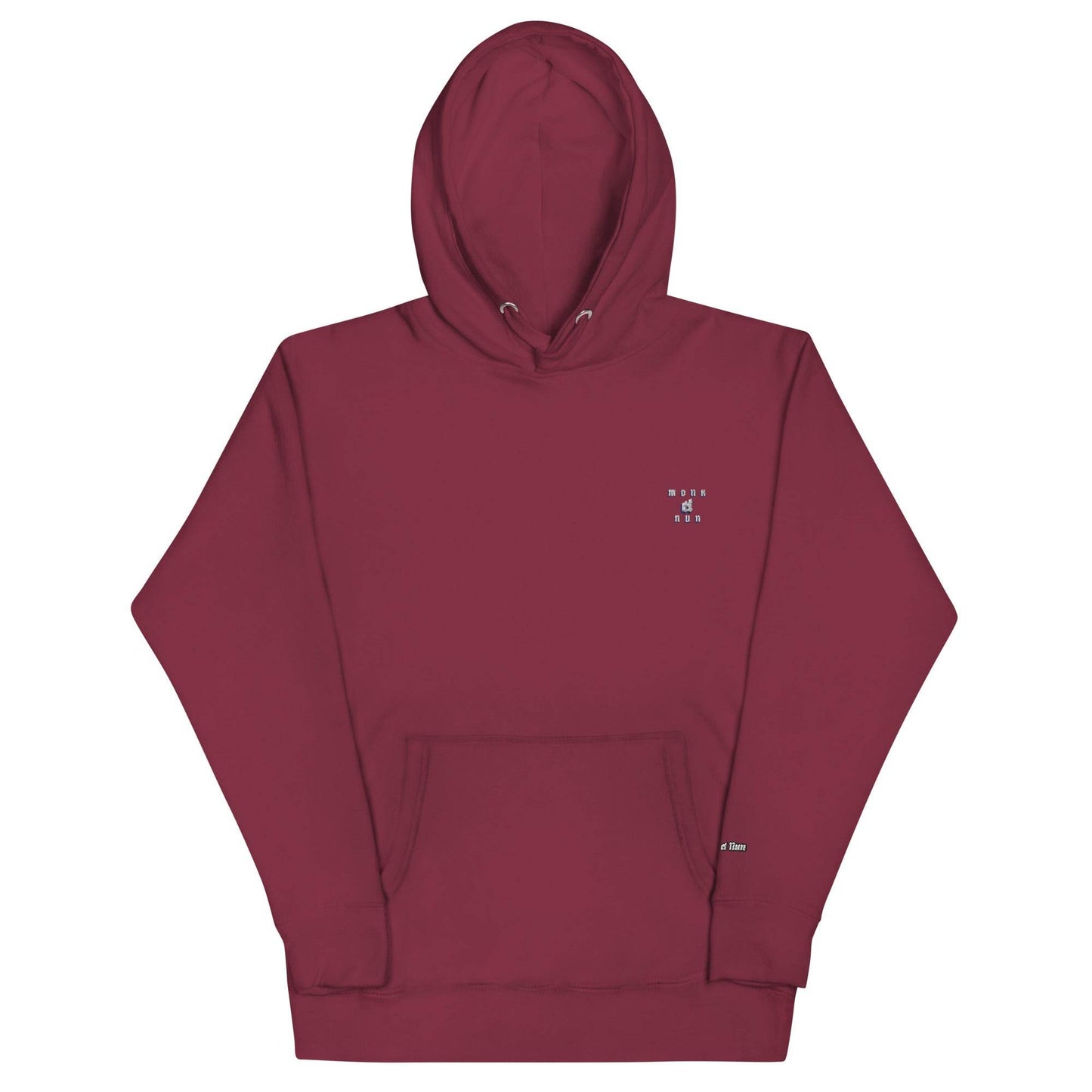 Unisex Premium 100% cotton Hoodie Always think positive - Monk&Nun UnisexClothing
