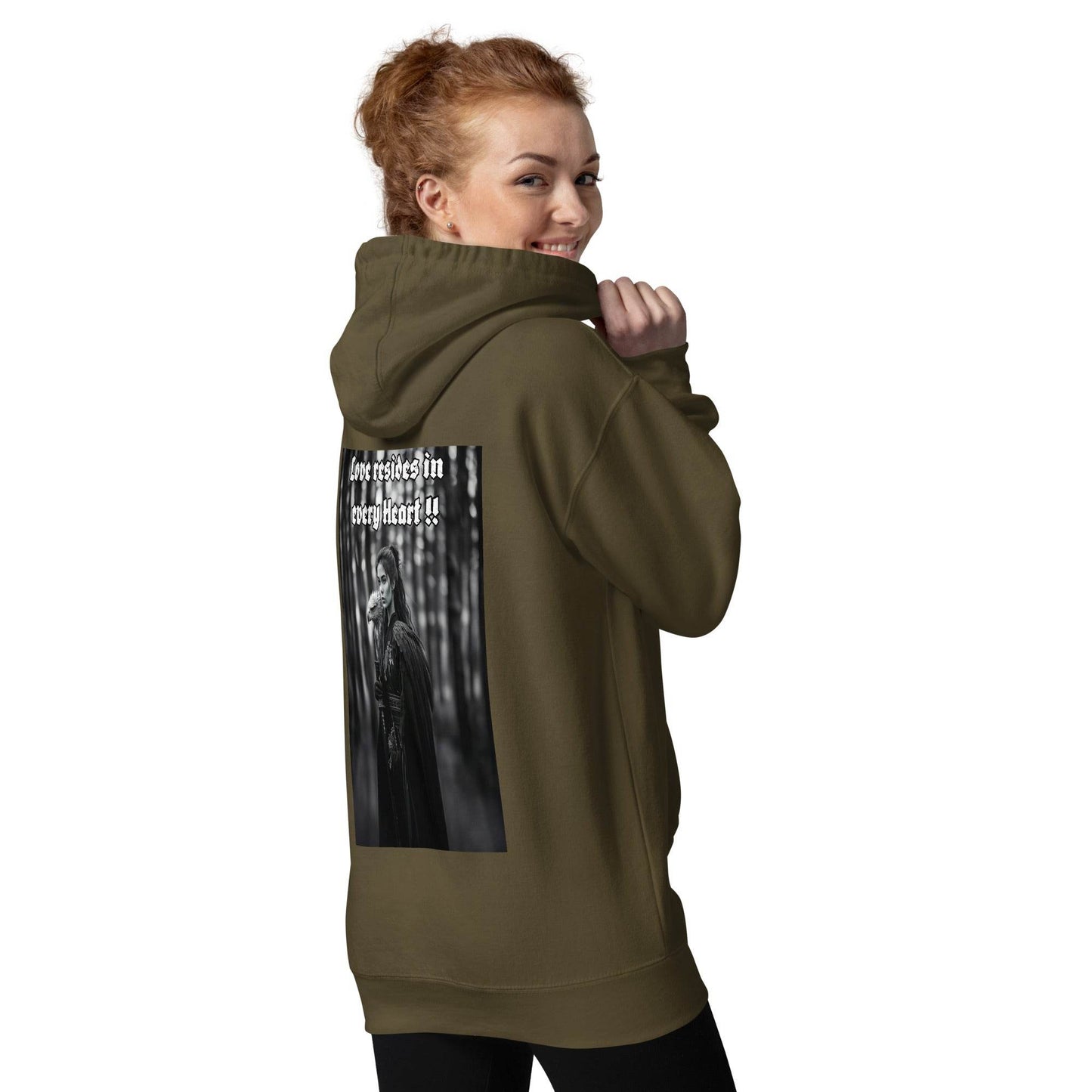 Unisex Premium 100% cotton Hoodie Design #1 - Monk&Nun UnisexClothing