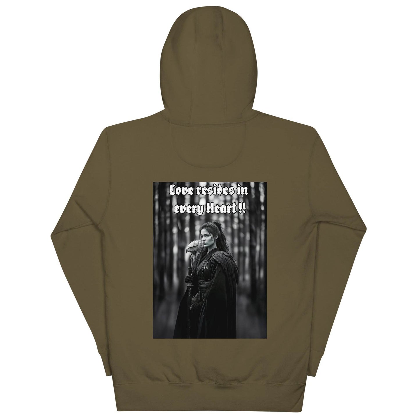 Unisex Premium 100% cotton Hoodie Design #1 - Monk&Nun UnisexClothing