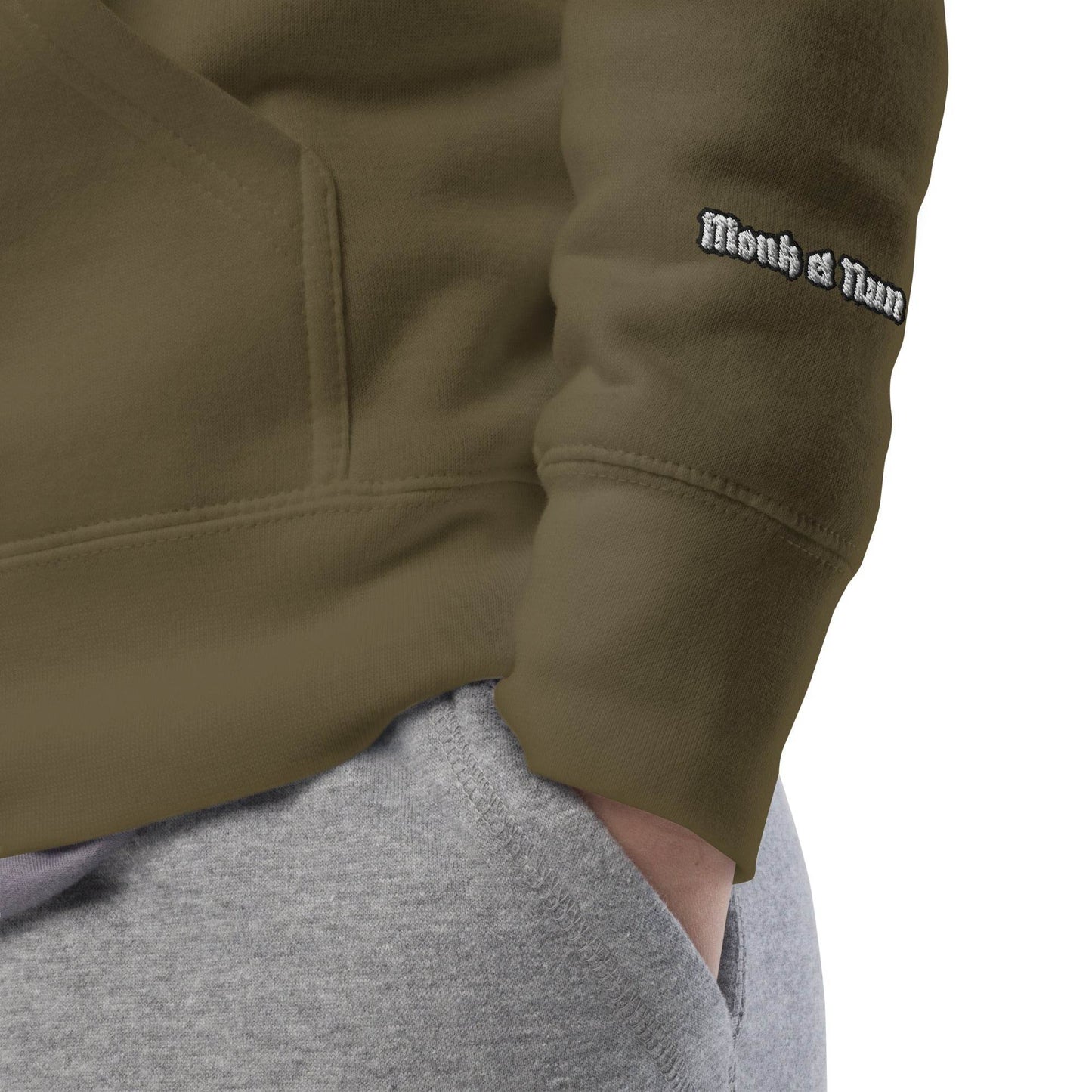 Unisex Premium 100%cotton Hoodie Free Soul - Monk&Nun UnisexClothing