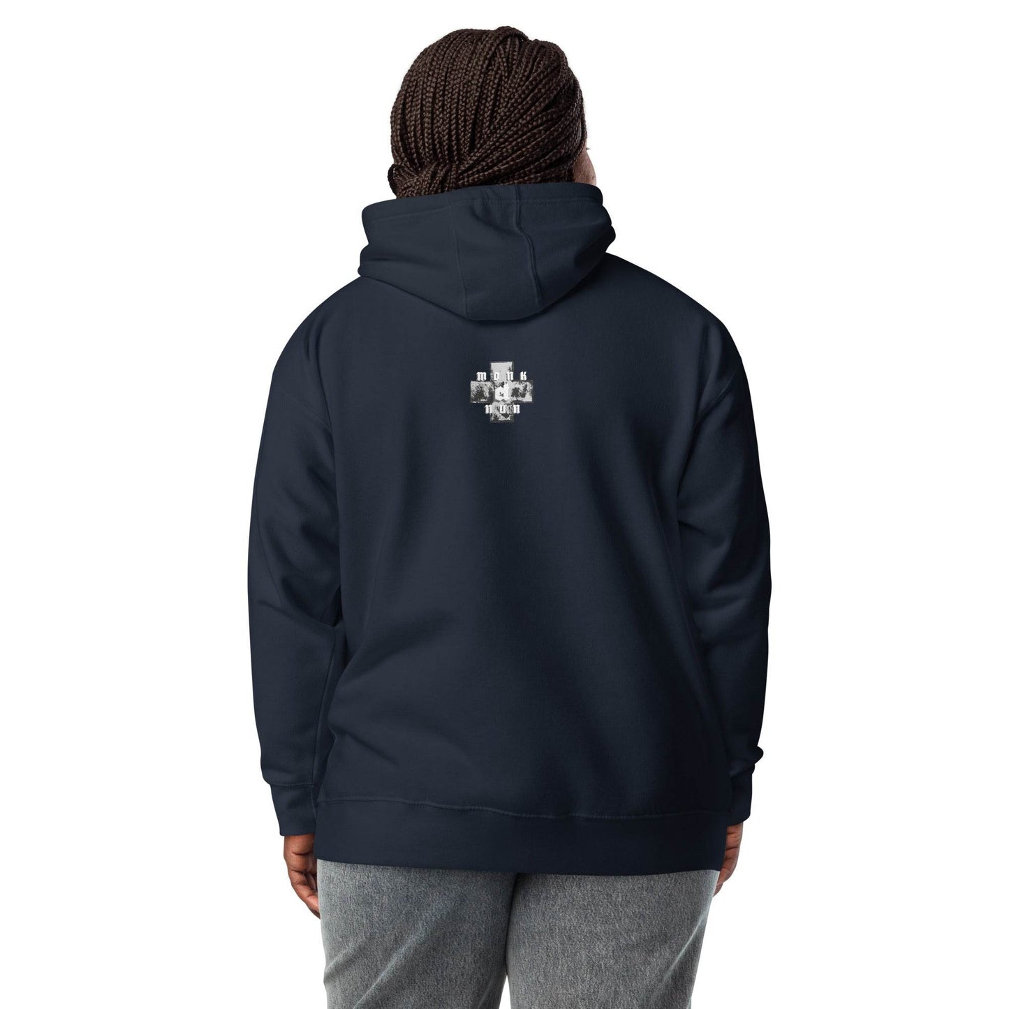 Unisex Premium 100% cotton Hoodie Always think positive - Monk&Nun UnisexClothing
