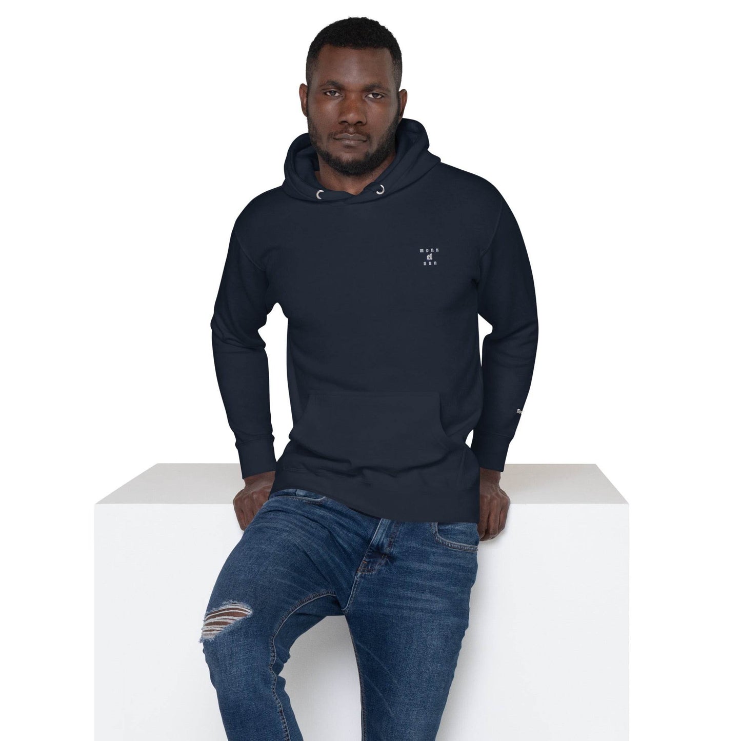 Unisex Premium 100% cotton Hoodie Always think positive - Monk&Nun UnisexClothing