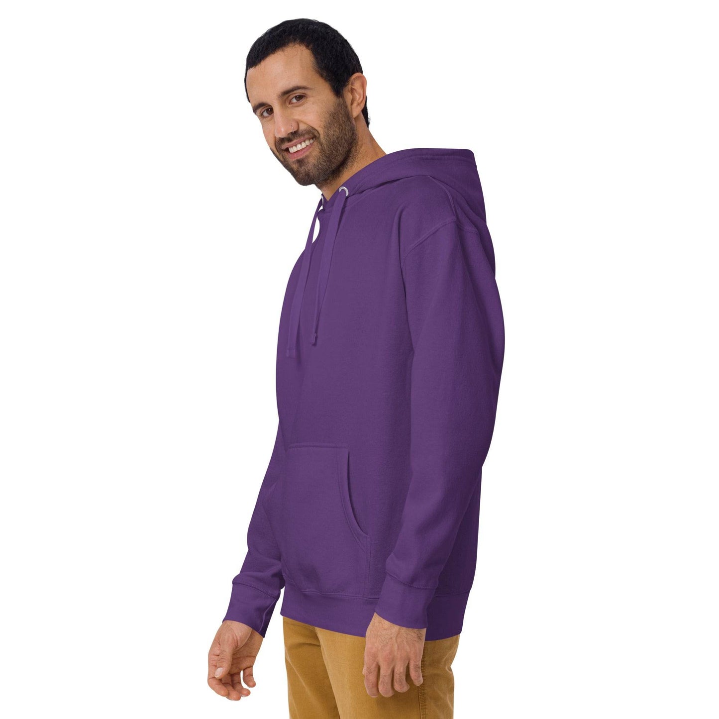 Unisex Premium 100% cotton Hoodie Always think positive - Monk&Nun UnisexClothing