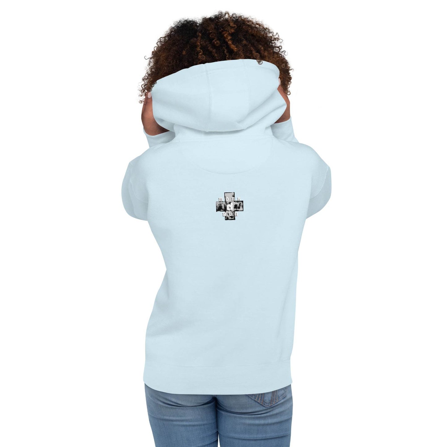 Unisex Premium 100% cotton Hoodie Always think positive - Monk&Nun UnisexClothing